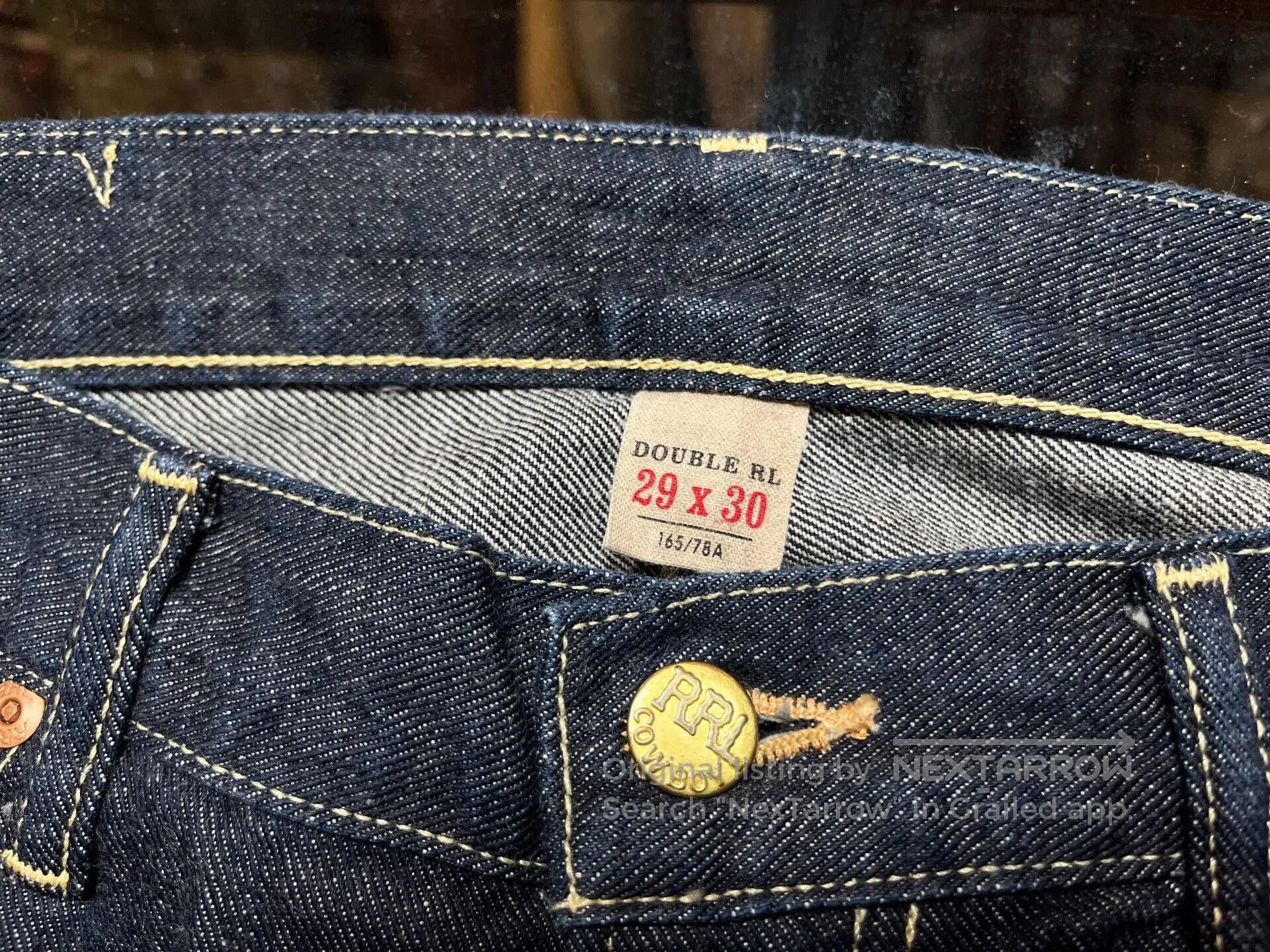 RRL Ralph Lauren RRL Ralph Lauren Denim Pants 29x30. Size US 29 - 3 Thumbnail