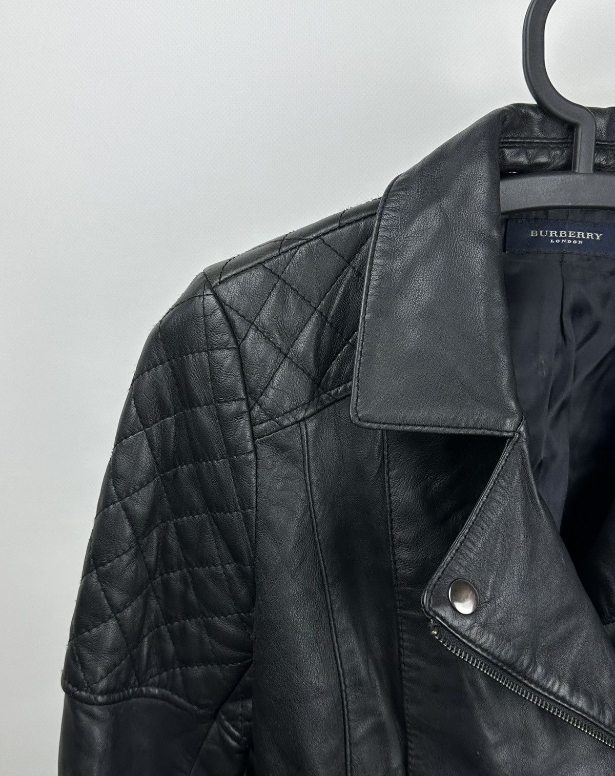 Burberry Women Burberry Leather Jacket Black size M Size M / US 6-8 / IT 42-44 - 3 Thumbnail