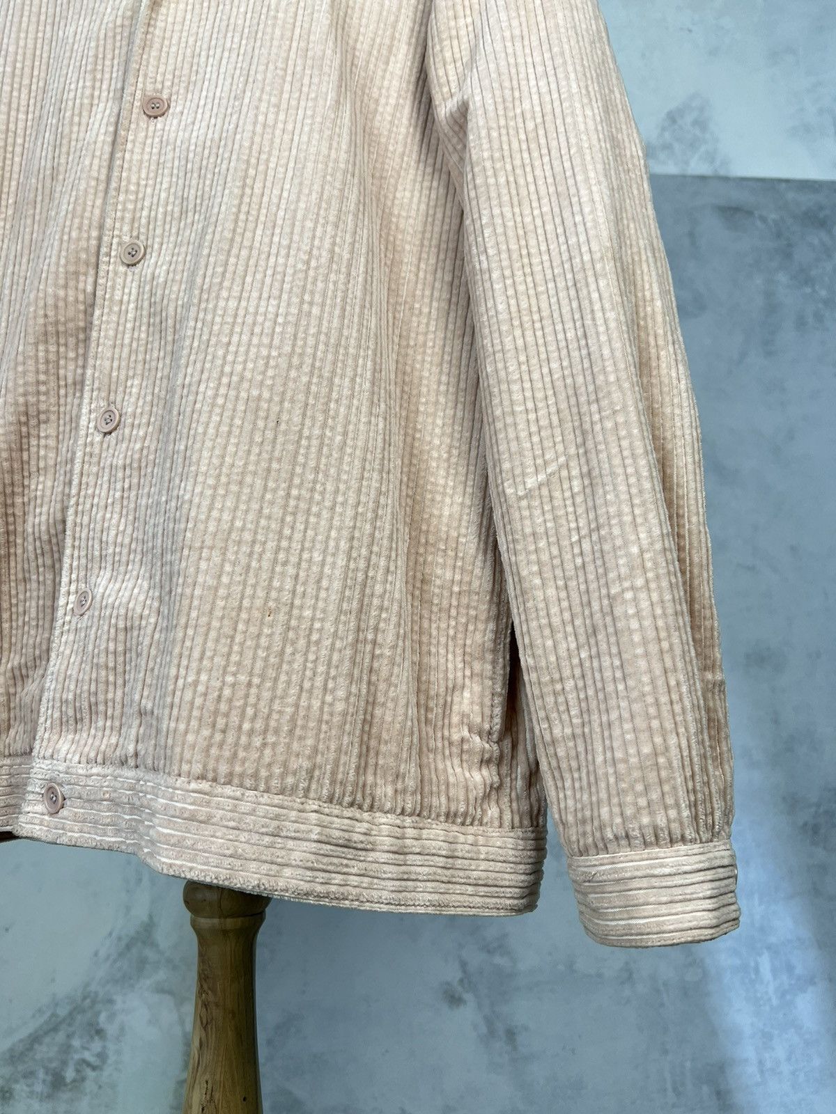 Cos Cos Pink Velvet Overshirt Size M - L Size US L / EU 52-54 / 3 - 4 Thumbnail