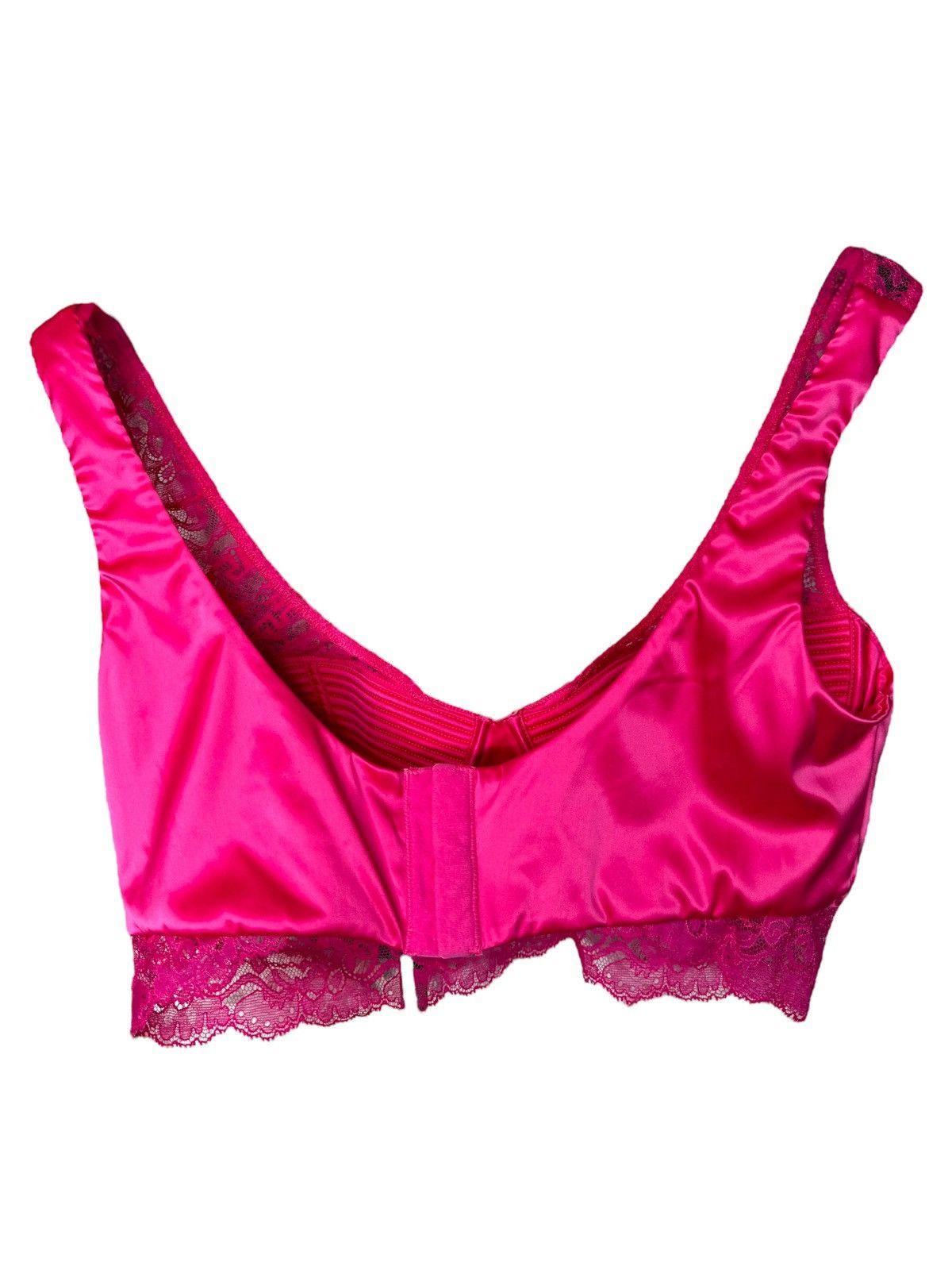 Versace Versace pink lace & satin bra, new with tags Size M / US 6-8 / IT 42-44 - 2 Thumbnail