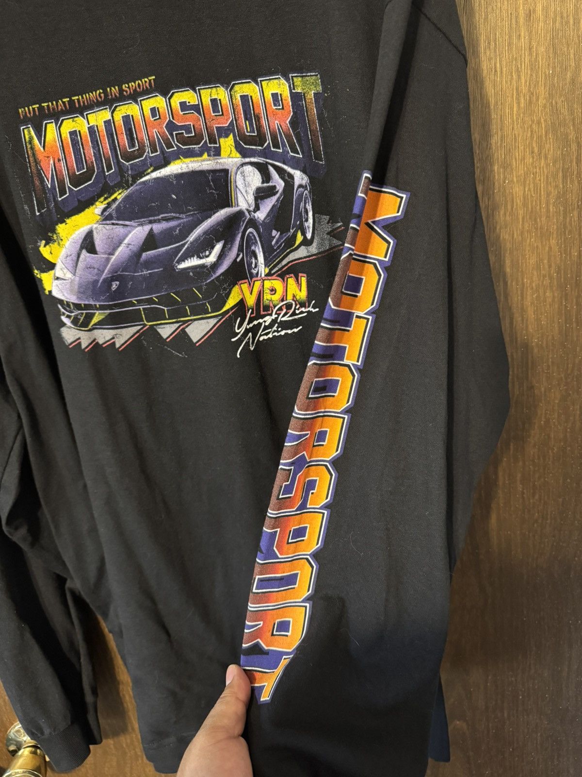 Migos YRN Motorsports Longsleeve Size US XL / EU 56 / 4 - 4 Thumbnail
