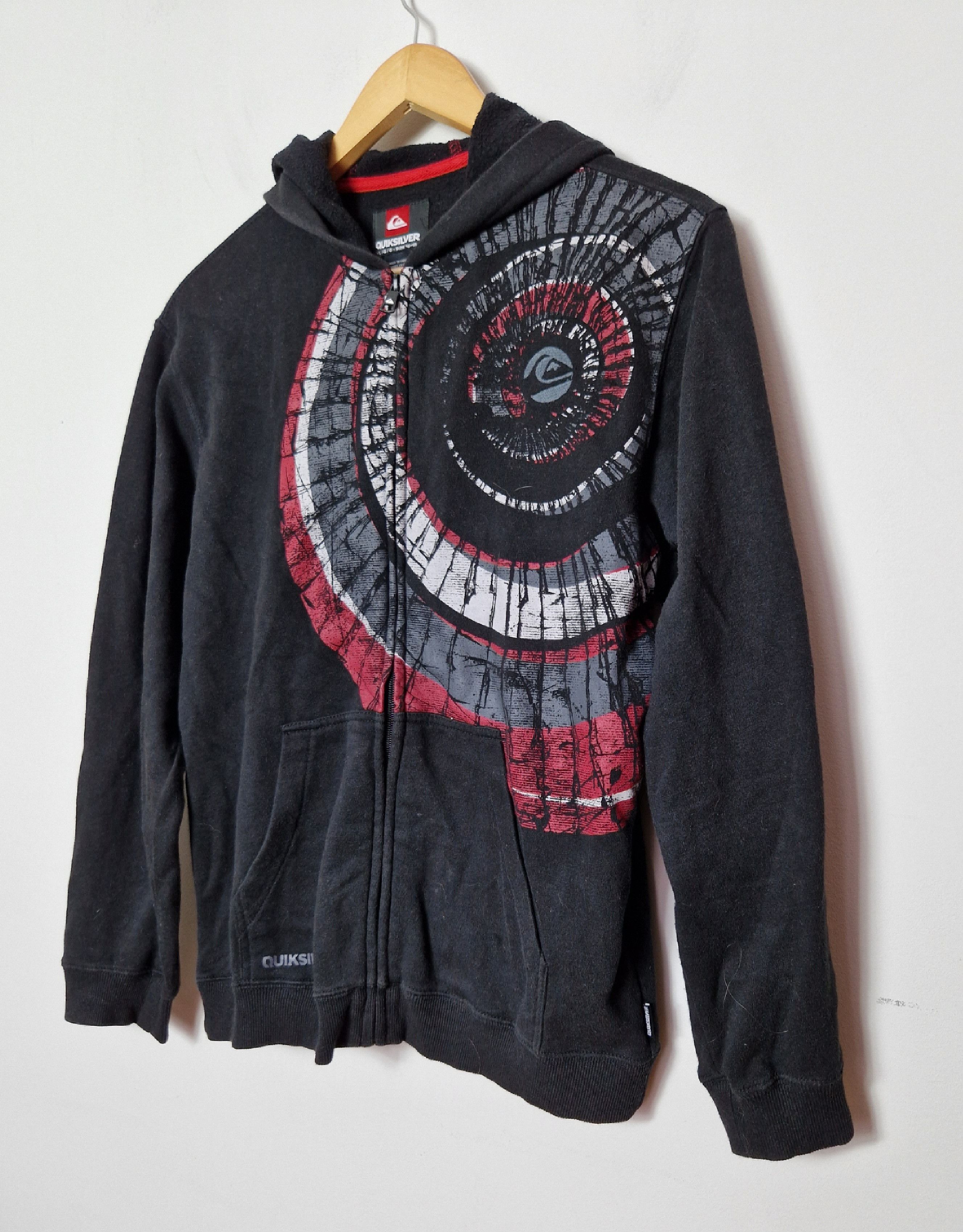 Quiksilver × Vintage Quiksilver vintage y2k zip hoodie Size US S / EU 44-46 / 1 - 4 Thumbnail