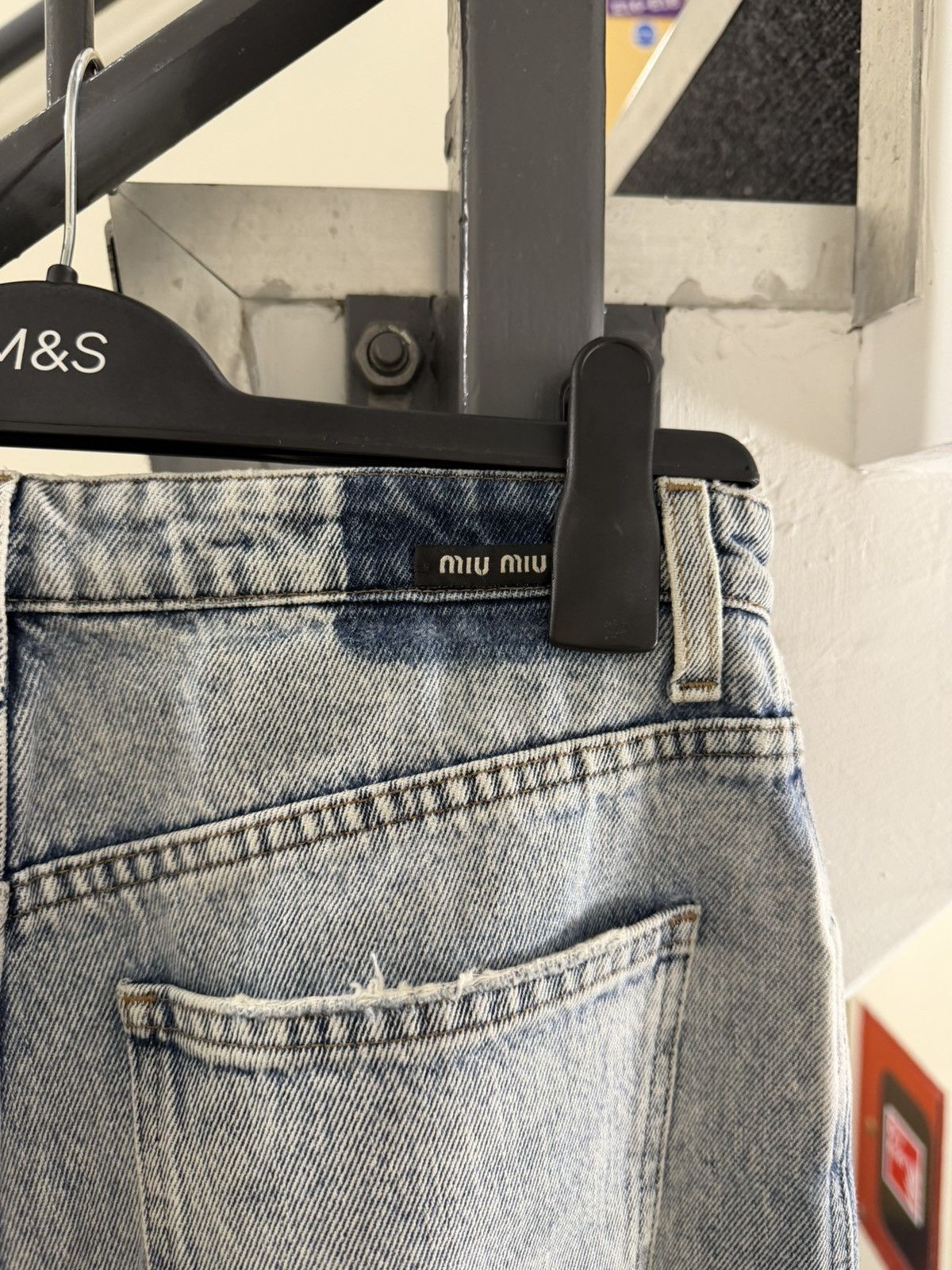 Miu Miu Miu Miu Vintage High Waist Jeans Size 27" / US 4 / IT 40 - 4 Thumbnail