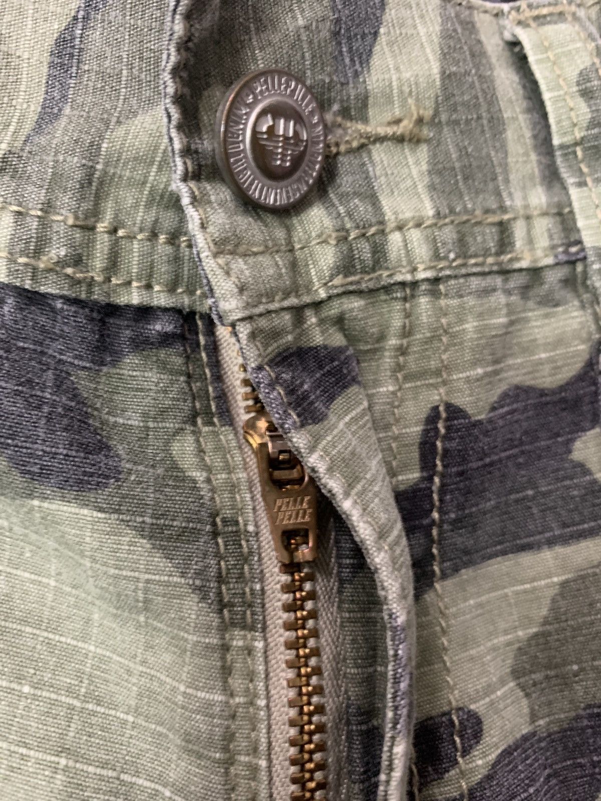 Pelle Pelle Vintage 90s Marc Buchanan Pelle Pelle Multi Pocket Cargo Size US 34 / EU 50 - 6 Thumbnail