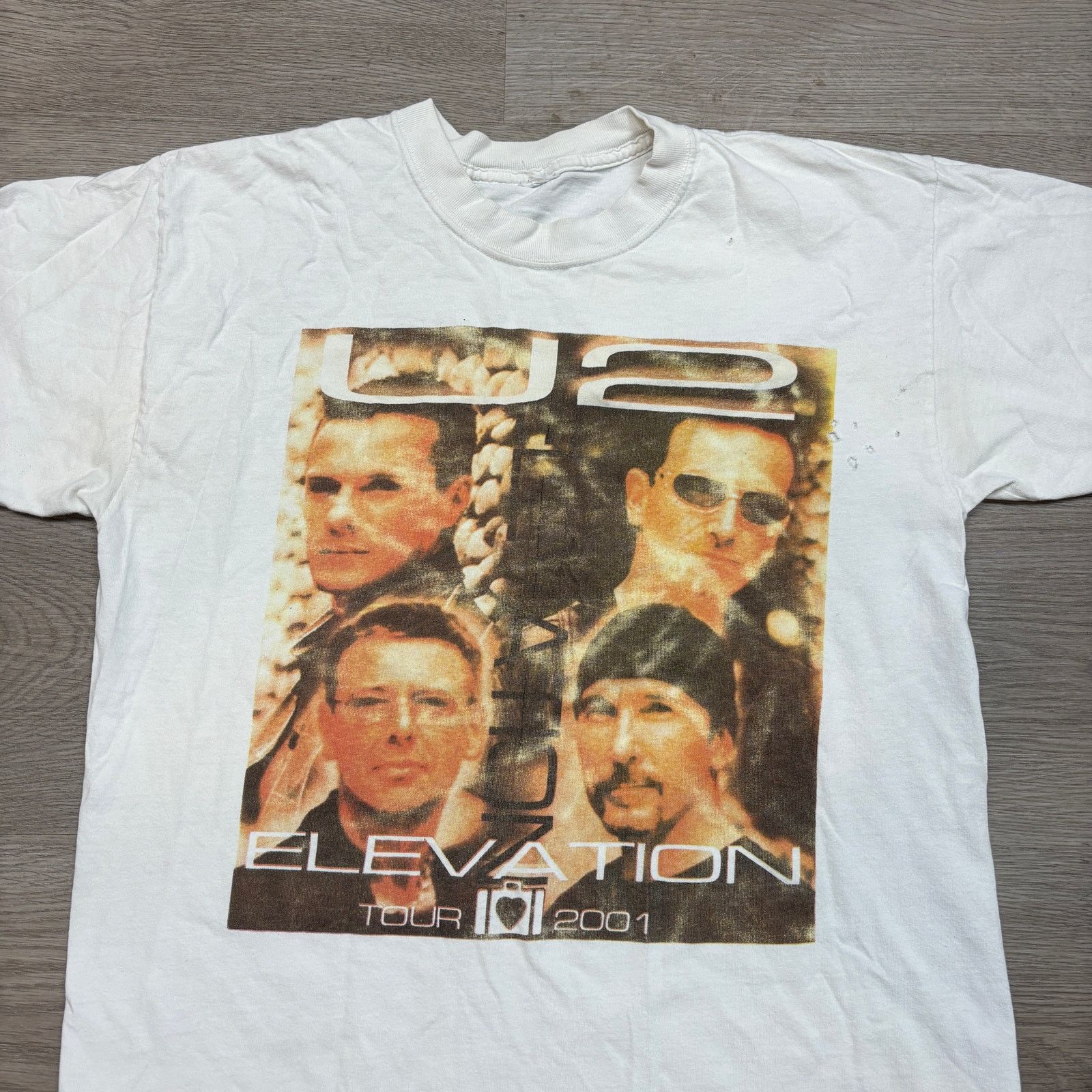 Band Tees × Vintage Vintage 2001 U2 Elevation Tour Band T Shirt Men's Large Bono Size US L / EU 52-54 / 3 - 2 Thumbnail