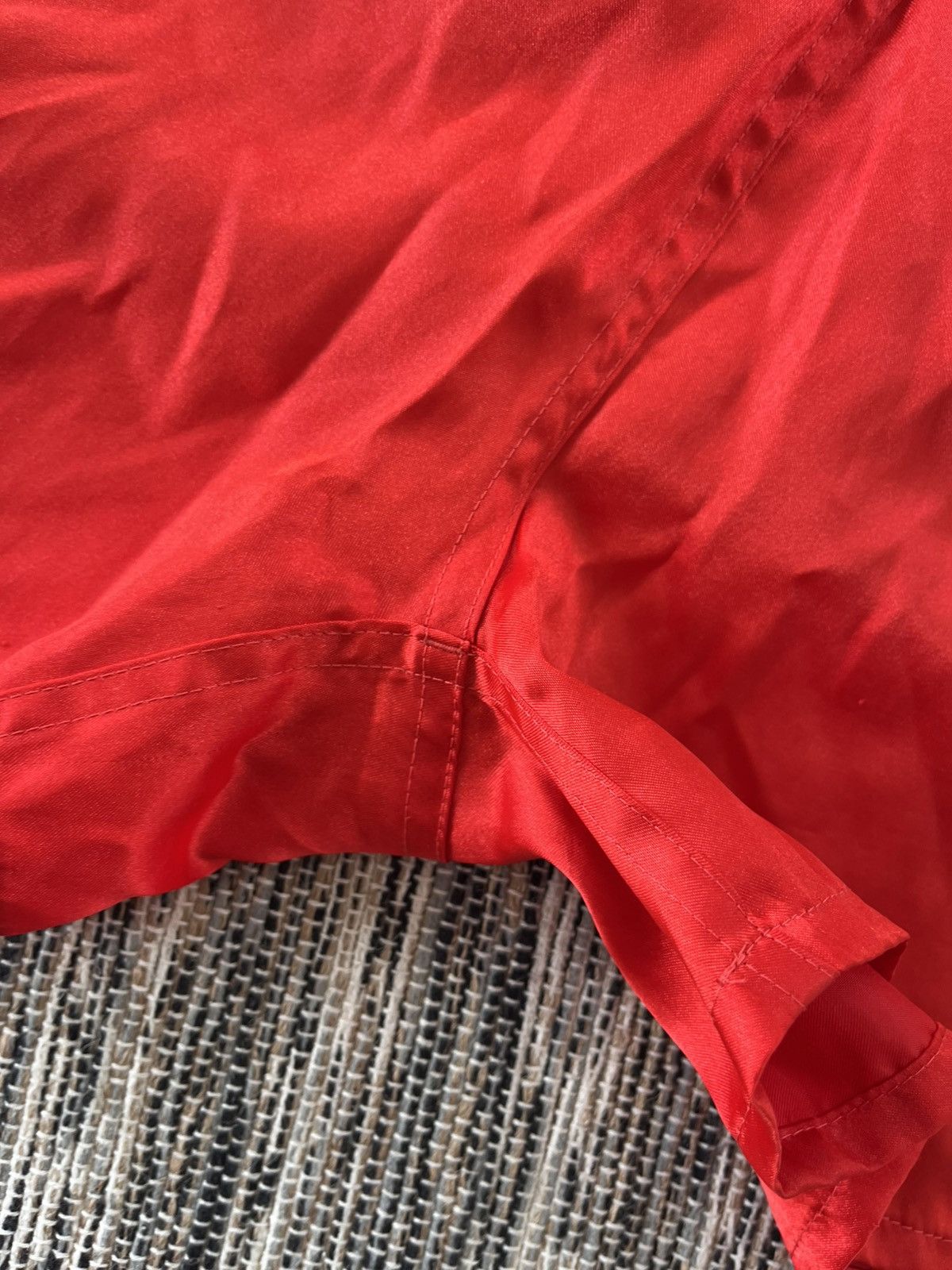 Puma × Vintage 00s Vintage Puma Nylon Short Red Boxer Y2K rare Size 24" / US 00 / IT 34 - 7 Thumbnail