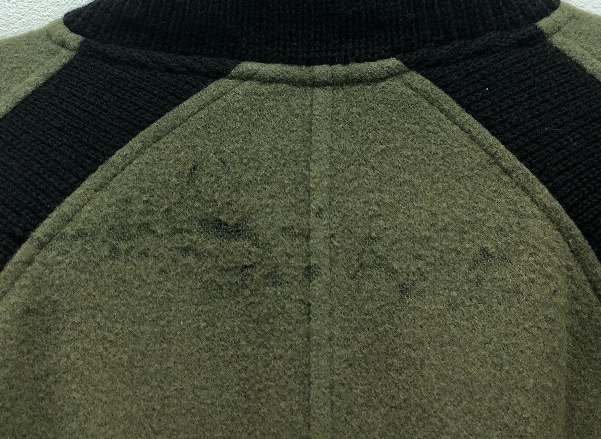 Japanese Brand × Vintage Vintage SIMPLE LIFE Two-Tone Wool Blend Bomber Jacket Size L Size US XL / EU 56 / 4 - 9 Thumbnail