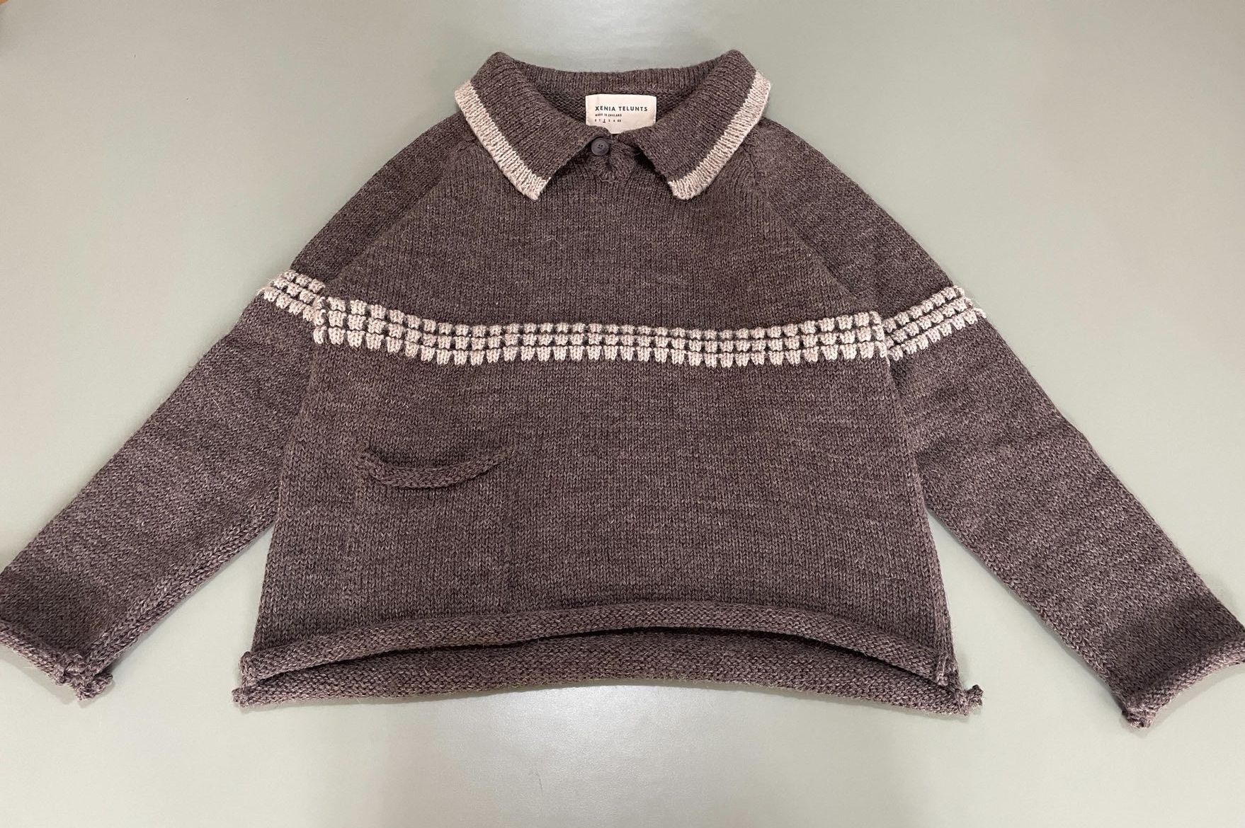 XENIA TELUNTS Xenia Telunts Samizdat Sweater | New Worn Size XS / US 0-2 / IT 36-38 - 4 Thumbnail