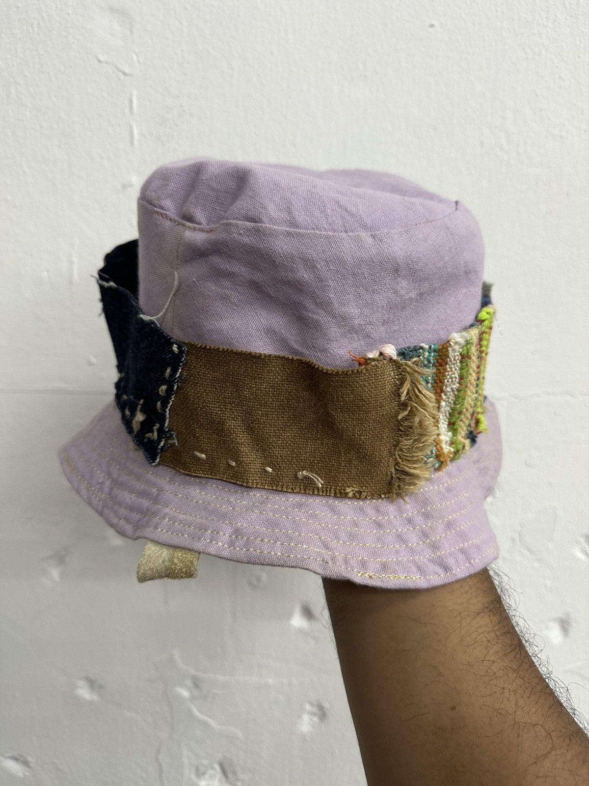 Other Distress Style Like Kapital Bucket Hat Size ONE SIZE - 4 Thumbnail
