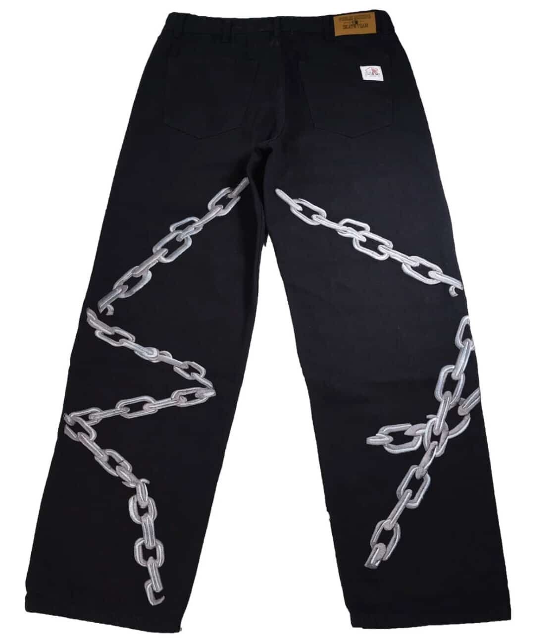 Public Housing Skate Team Public Housing Skate Team Chain Jeans Size US 32 / EU 48 - 2 Thumbnail