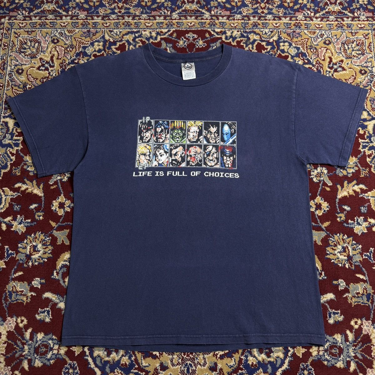 Playstation Vintage 2000s Street Fighter Capcom video game promo tee Size US L / EU 52-54 / 3 - 2 Thumbnail