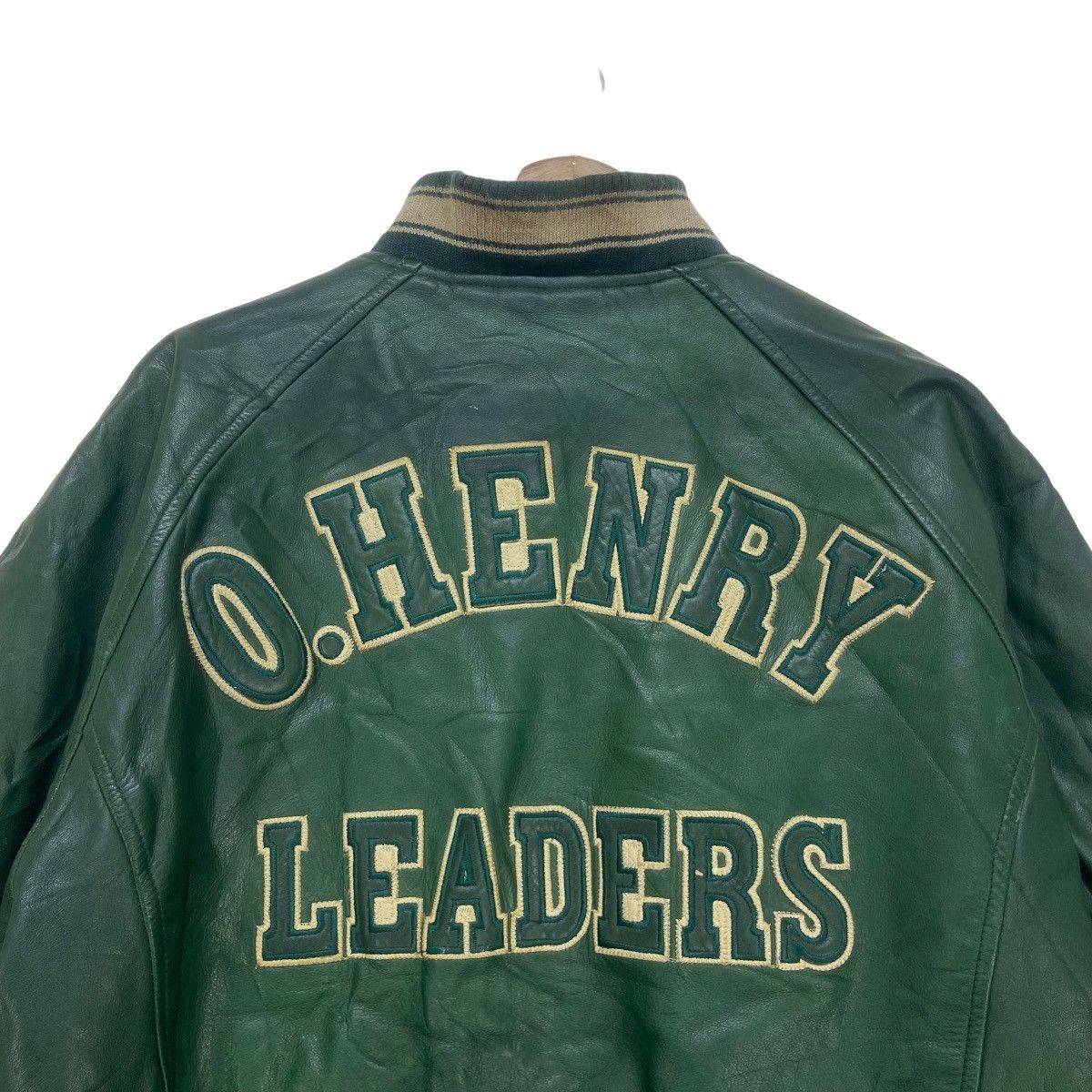 Genuine Leather Vintage O Henry Rancher Leather Varsity Jacket Size US M / EU 48-50 / 2 - 4 Thumbnail