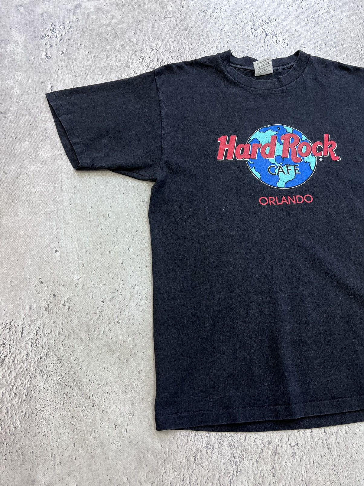 Hard Rock Cafe × Vintage Hard Rock Cafe Orlando vintage Tshirt 90s SINGLE STITCH Size US L / EU 52-54 / 3 - 2 Thumbnail