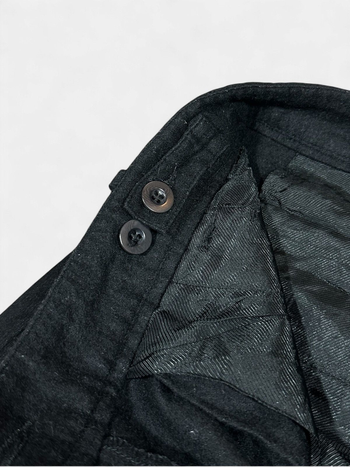 Ann Demeulemeester Ann Demeulemeester - Casual Black Trousers Size US 38 / EU 54 - 5 Thumbnail