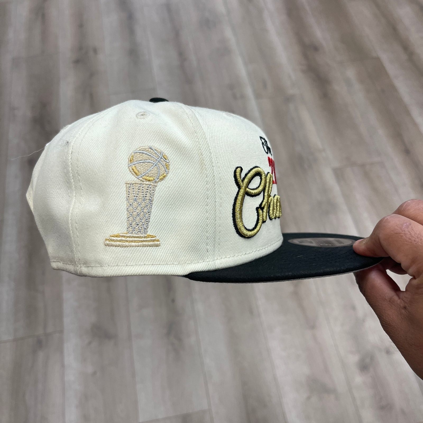 New Era 2022 Golden State Warriors Championship snapback cap Hat Size ONE SIZE - 6 Thumbnail