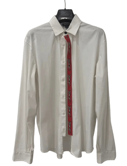 Cavalli Printed Shirt Graphic Top Long Sleeve Jacket EX0163
