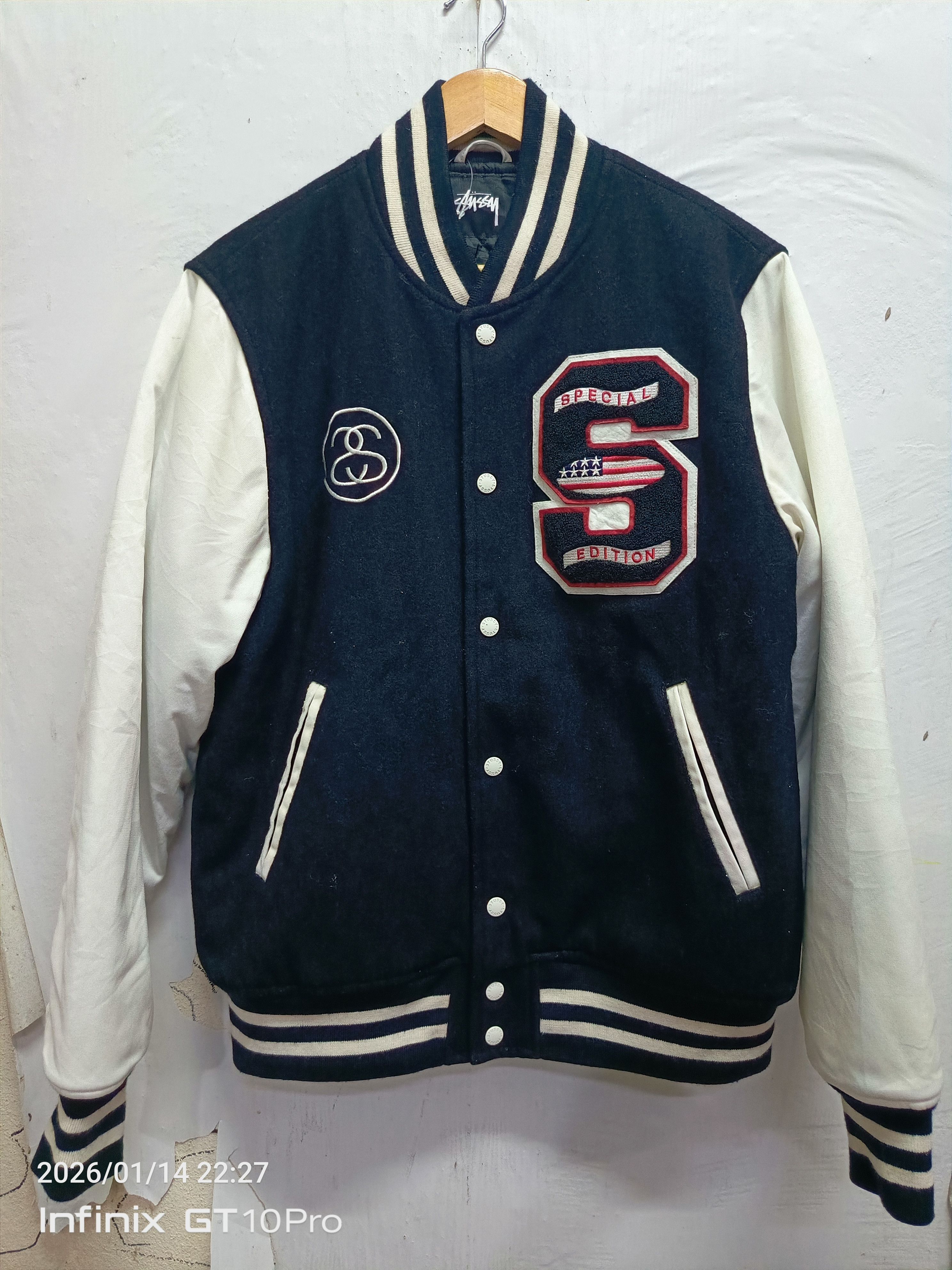 Stussy Stussy Varsity Jacket Size US L / EU 52-54 / 3 - 1 Thumbnail
