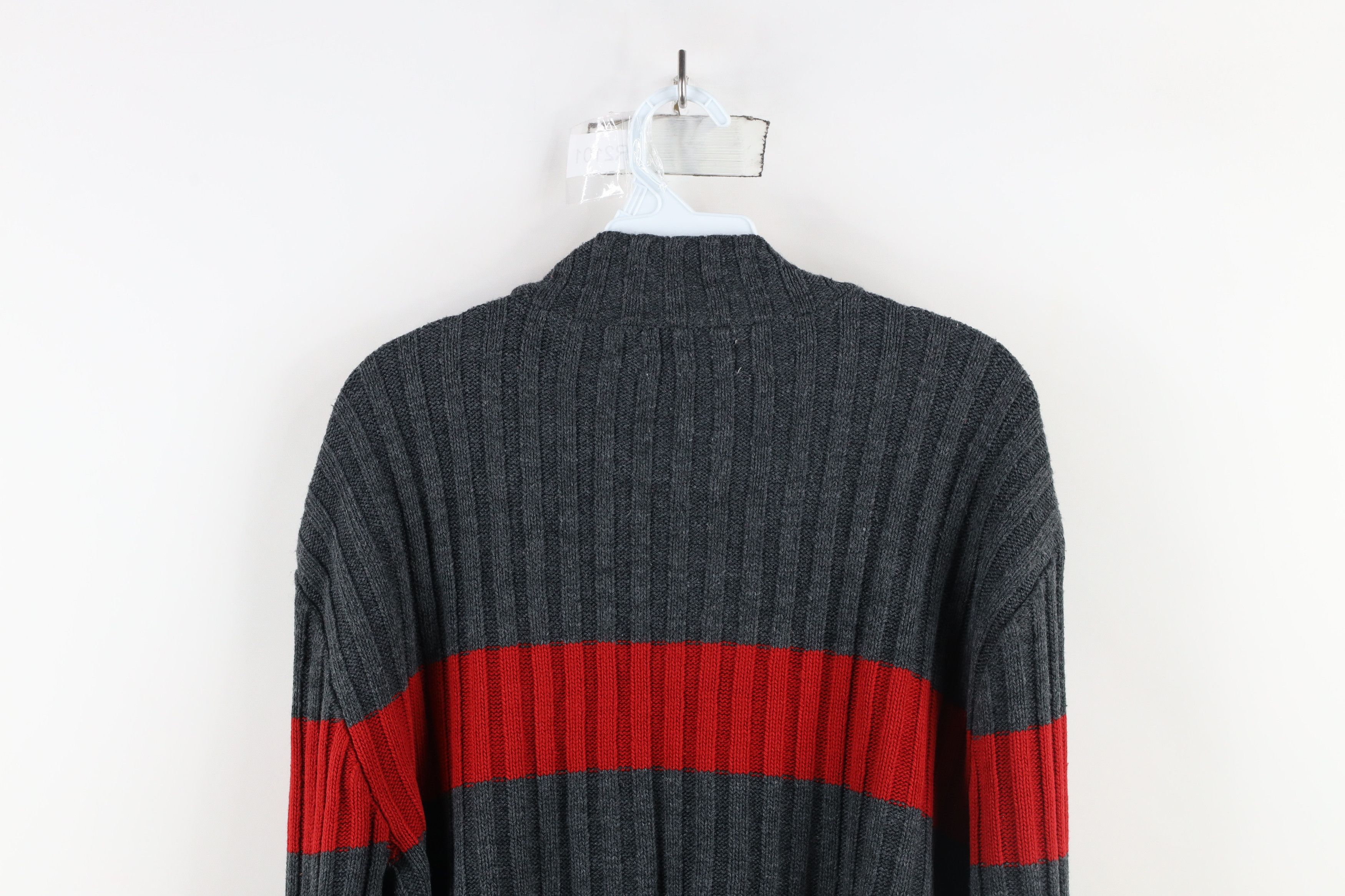 Aeropostale × Vintage Vintage 90s Aeropostale Ribbed Knit Mock Neck Sweater USA Size US L / EU 52-54 / 3 - 11 Thumbnail