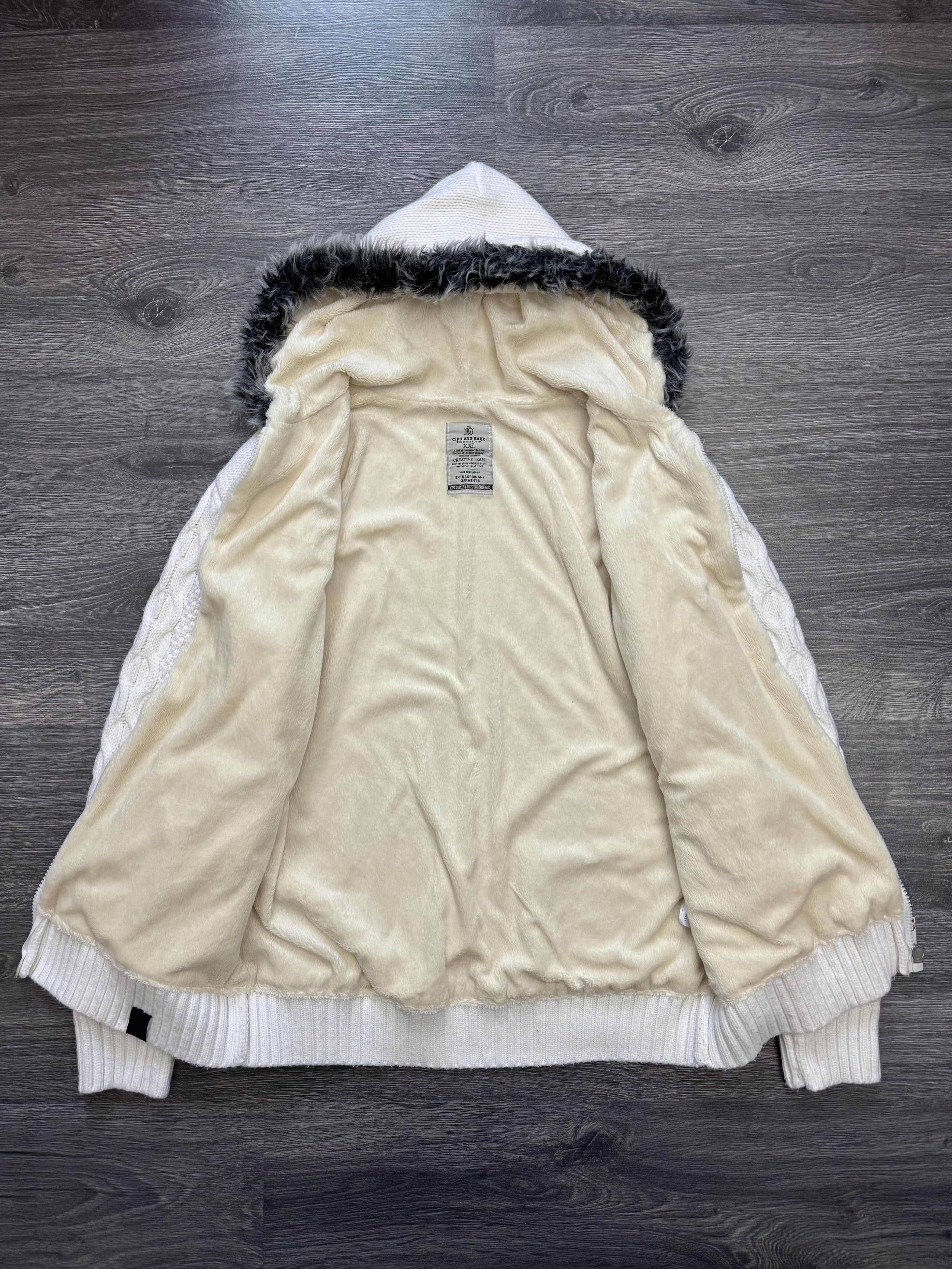 Avant Garde If Six Was Nine Y2K Vintage Fur Sweater Hoodie