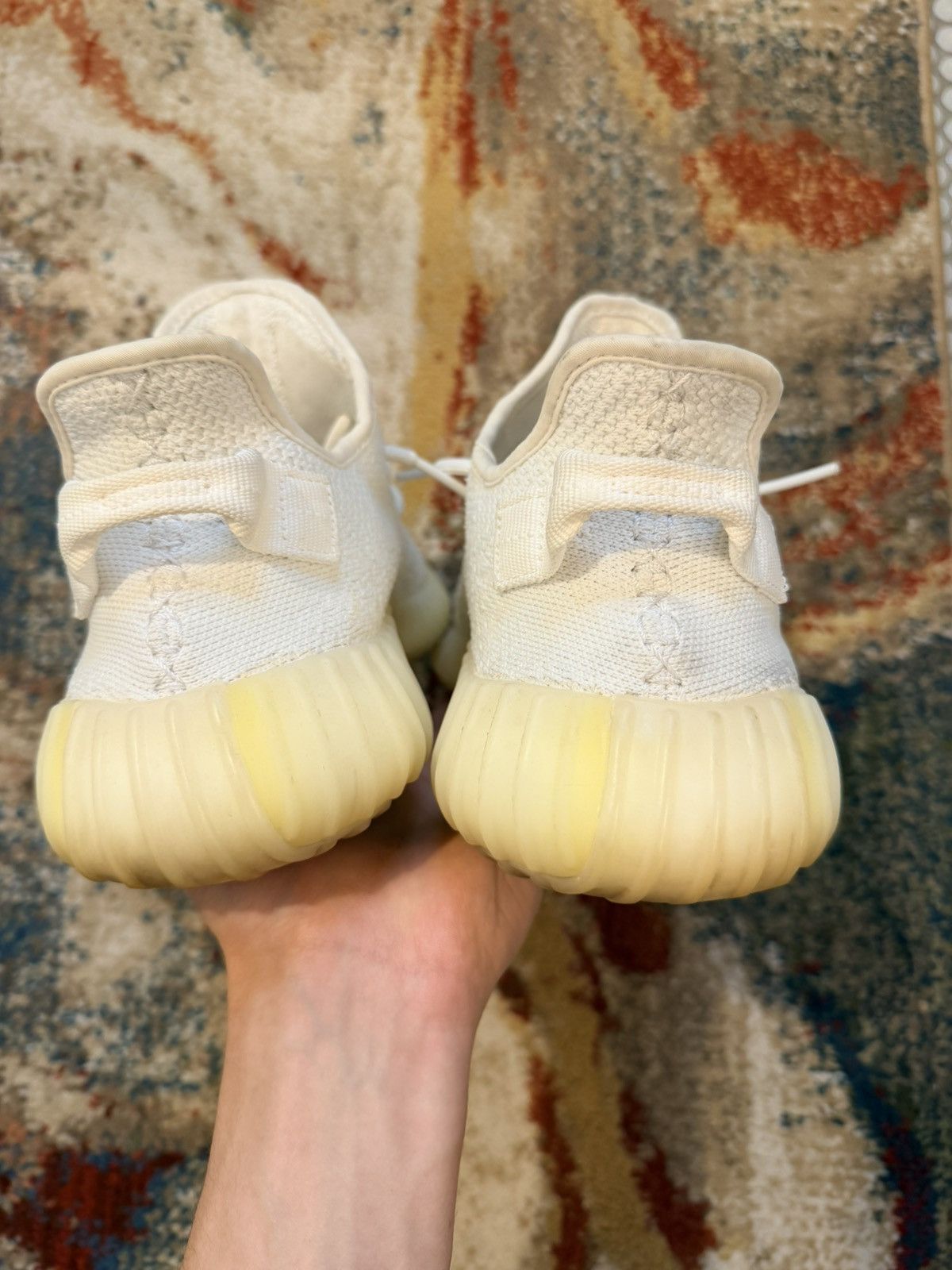 Yeezy Adidas yeezy 350 boost triple white Size US 10.5 / EU 43-44 - 4 Thumbnail