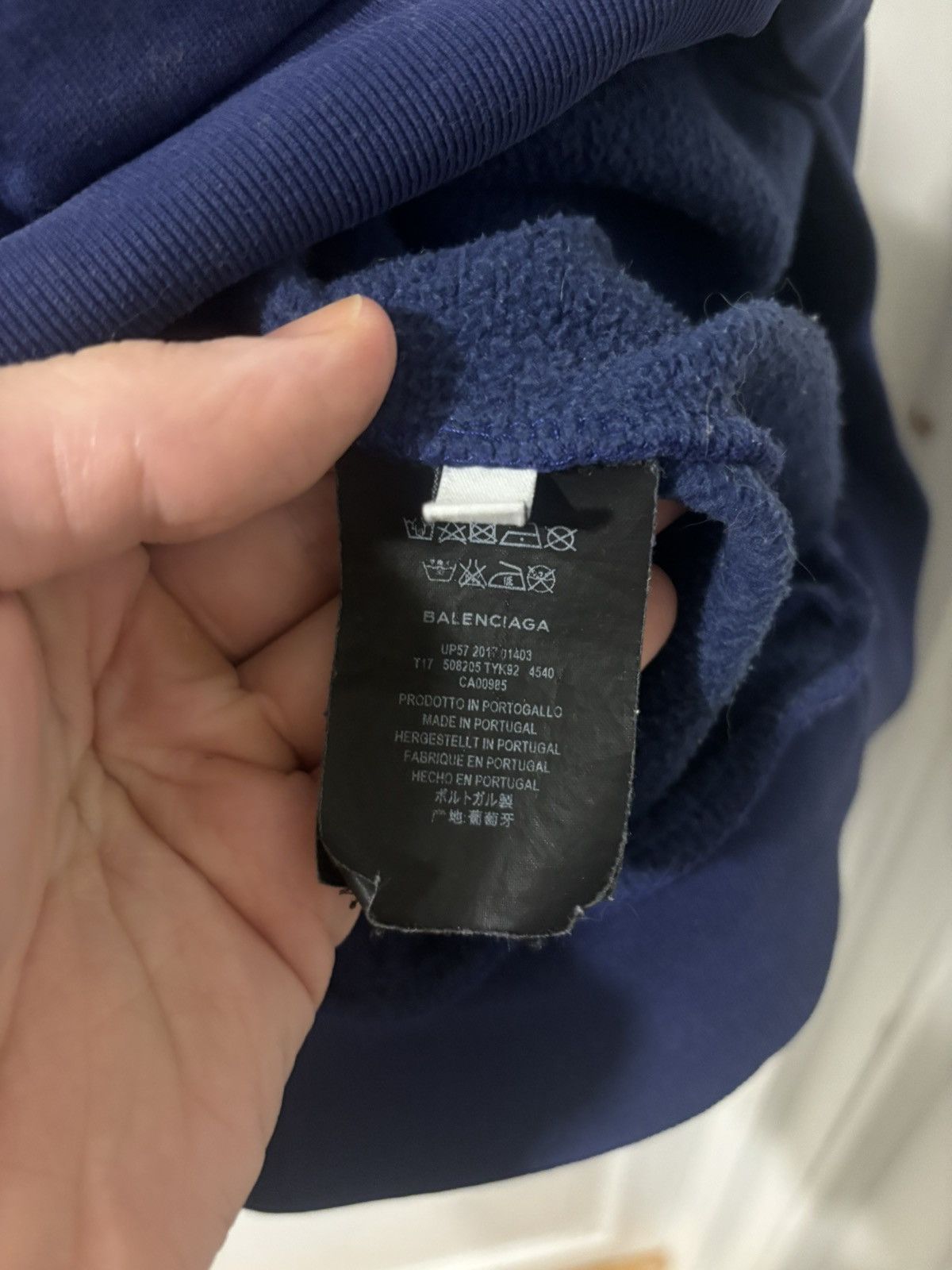 Balenciaga Logo hoodie Size US M / EU 48-50 / 2 - 6 Thumbnail