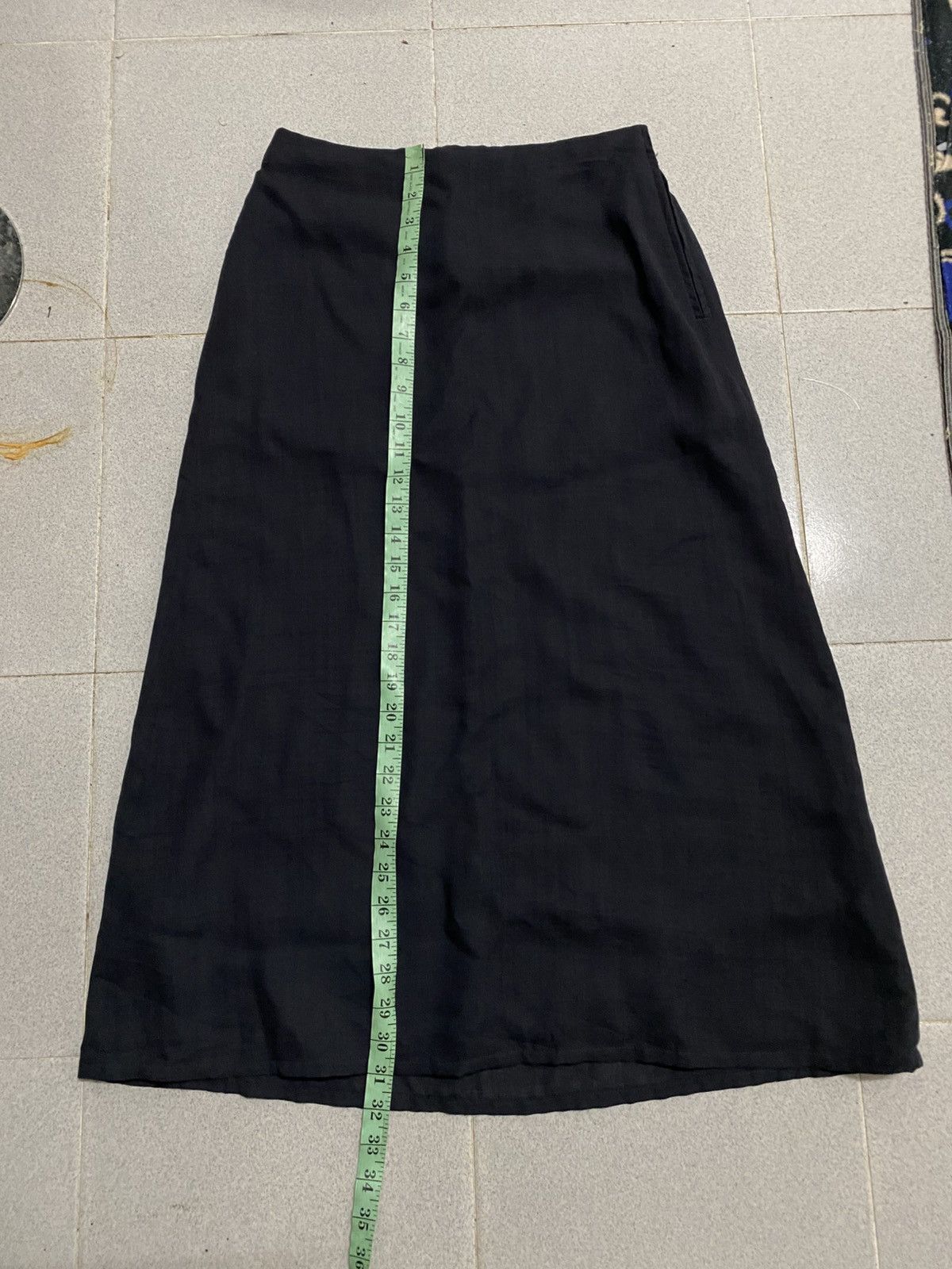 Issey Miyake Vintage Issey Miyake Black Skirt Size 30" / US 8 / IT 44 - 7 Thumbnail
