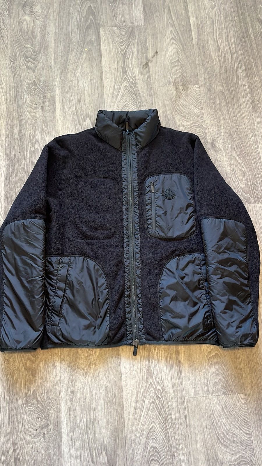 Moncler Moncler Reversible Fleece Zip Up Cardigan Jacket Size Medium Size US M / EU 48-50 / 2 - 18 Thumbnail