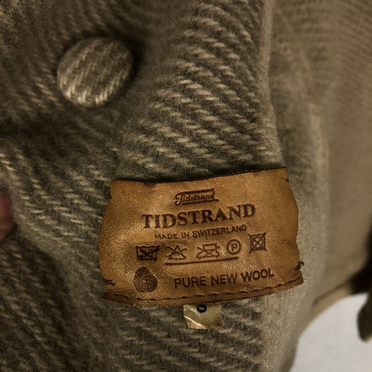 Vintage 📌Vintage Wool Jacket Scarf Tidstrand Made in Switzerland Size US S / EU 44-46 / 1 - 17 Thumbnail