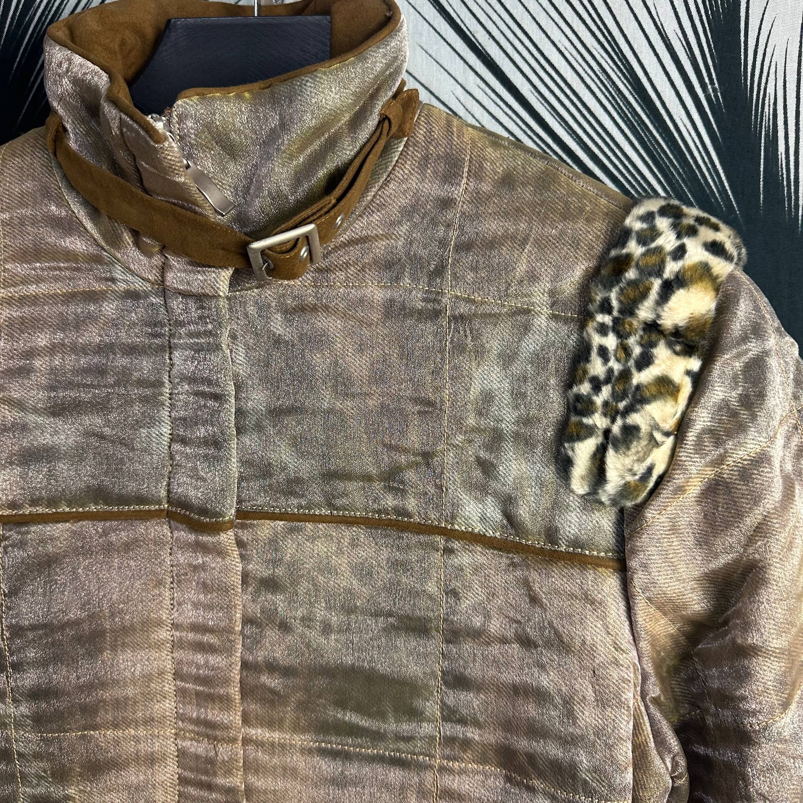 Lemaire Paul Lemaire Patchwork Leopard Tapestry Buckle Jacket Size US M / EU 48-50 / 2 - 8 Thumbnail