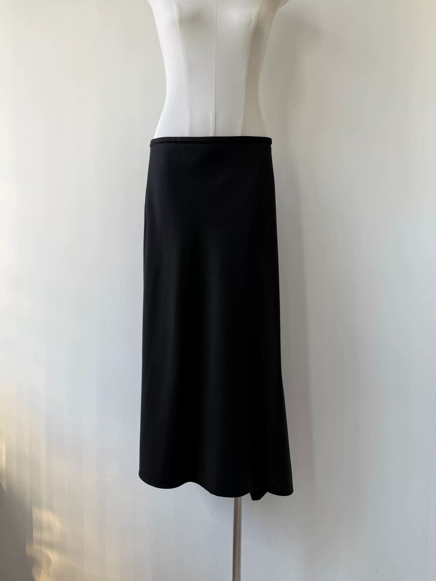 Y's Yohji Yamamoto Wool Maxi Skirt Size 34" / US 12 / IT 48 - 1 Thumbnail