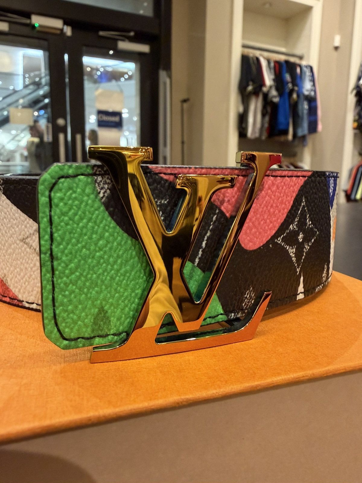 Louis Vuitton Louis Vuitton Kidsuper Heritage Initiales Belt Size 44 - 1 Thumbnail