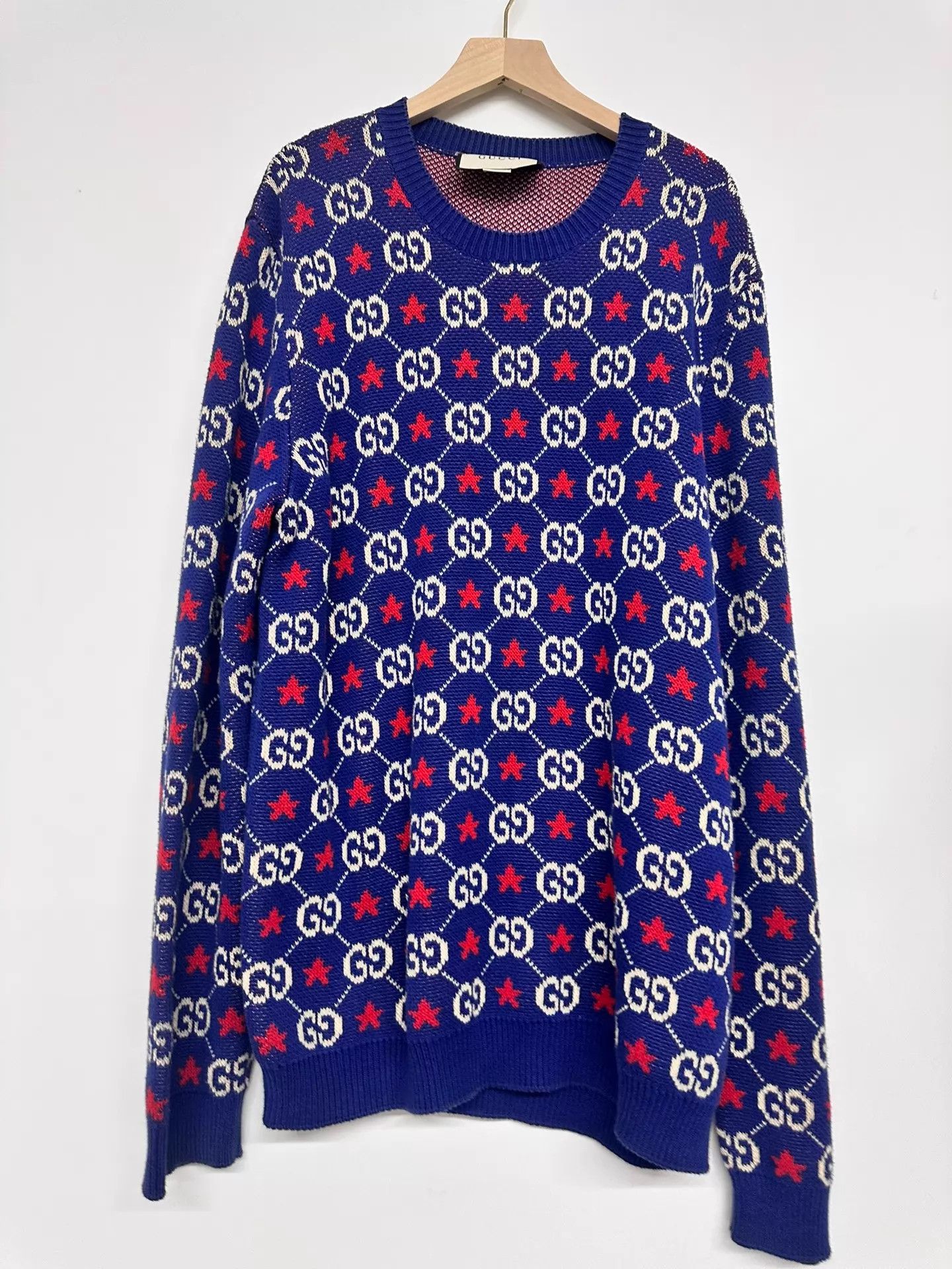 Gucci Gucci All Over Print L Sweater Size US L / EU 52-54 / 3 - 1 Thumbnail