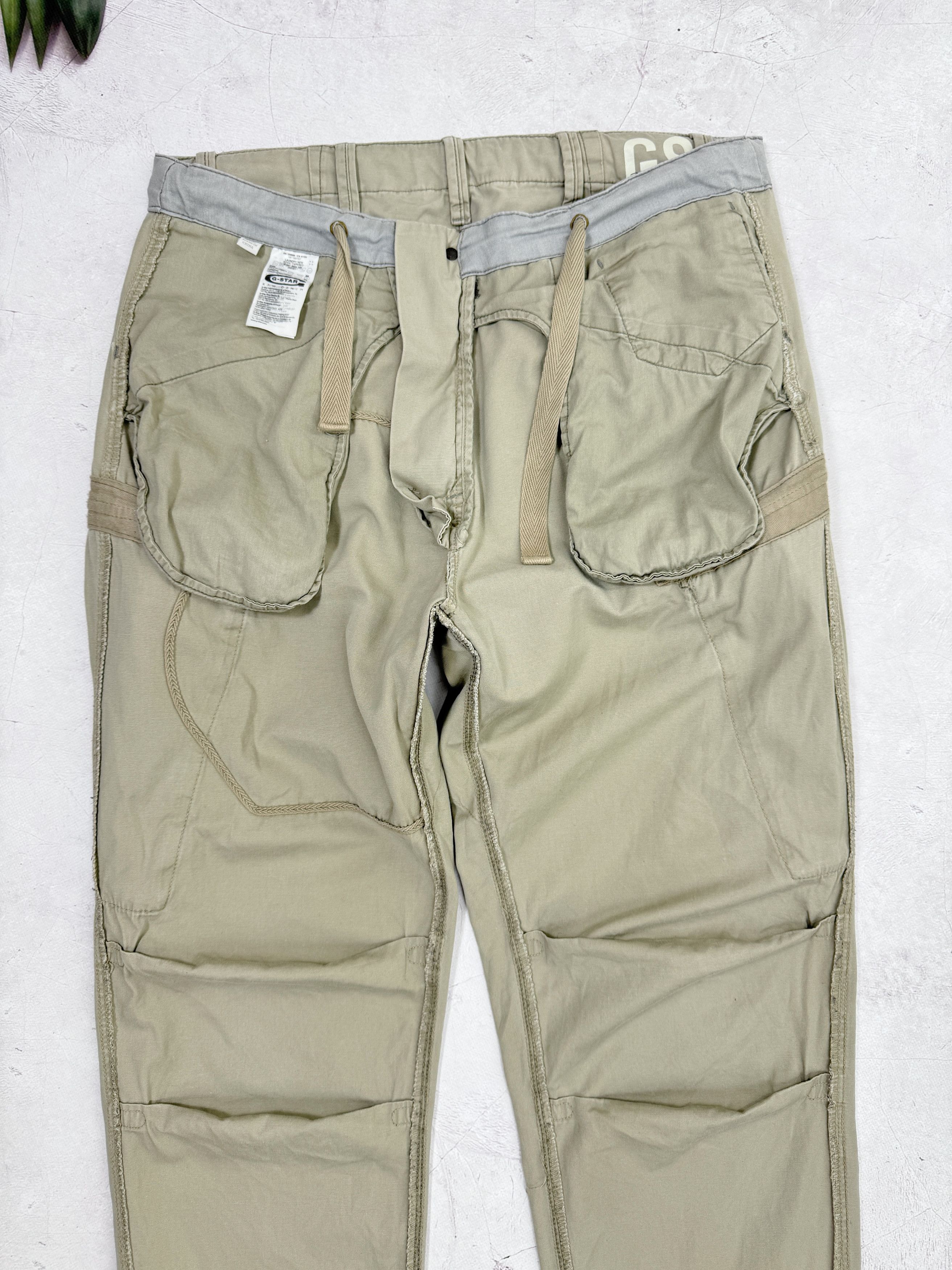 G-Star G-Star Raw Cargo Pants Rovic Tapered Multipocket Size US 34 / EU 50 - 18 Thumbnail