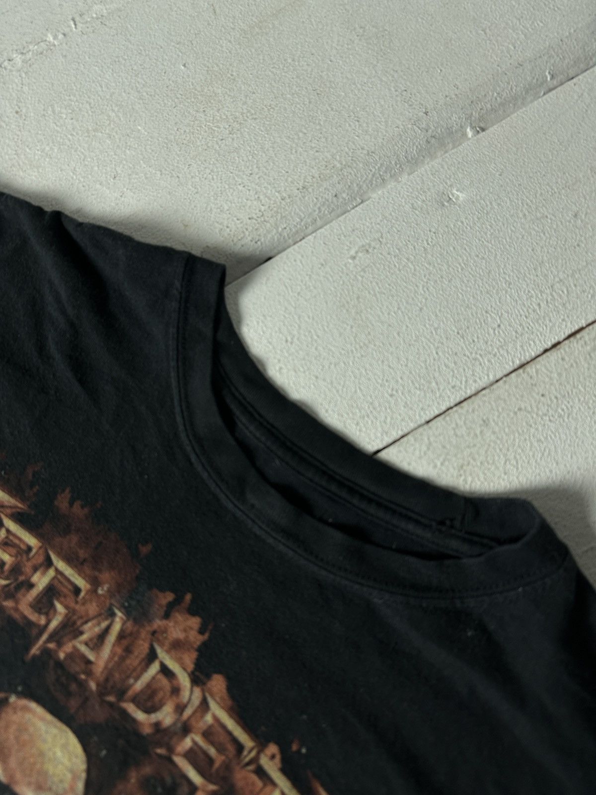 Band Tees 🚨 MEGADETH BIG LOGO BAND TEE ROCK FADED BLACK FOR SALE Size US XXL / EU 58 / 5 - 4 Thumbnail