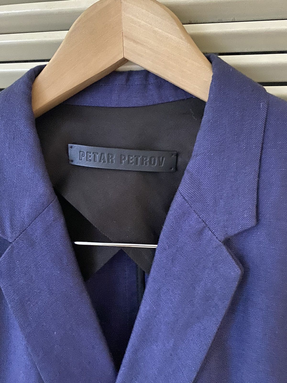 Designer × Vintage Petar Petrov SS12 linen blend suit Size 46R - 9 Thumbnail