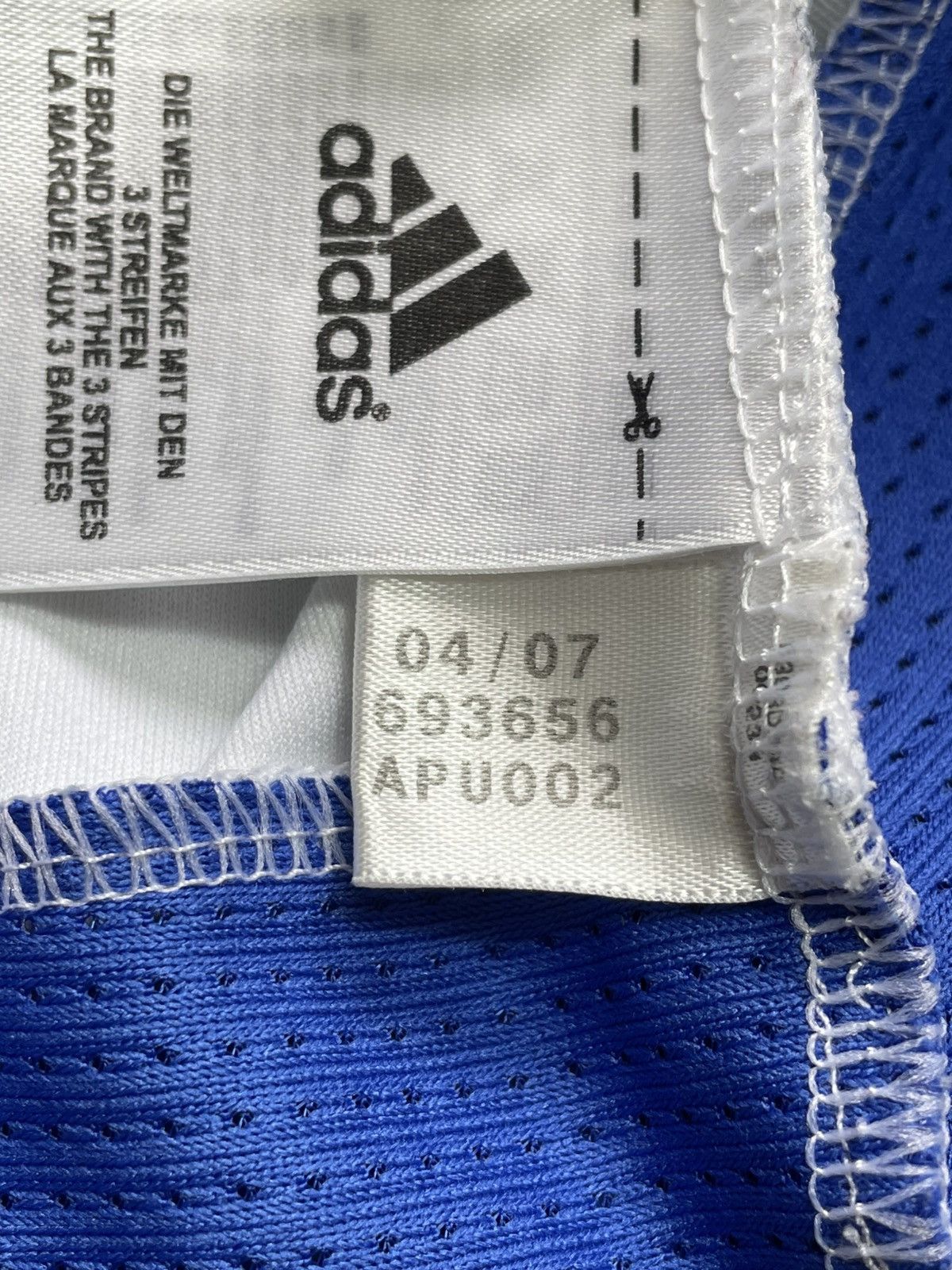Adidas Adidas Chelsea Football Train Vest Shirt Soccer Jersey Size US S / EU 44-46 / 1 - 8 Thumbnail