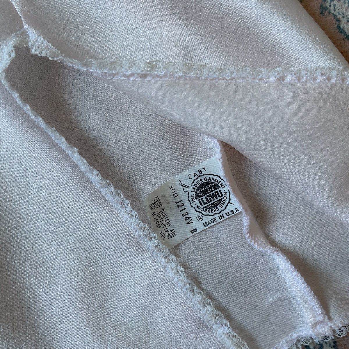 Victoria's Secret Victoria’s Secret 1980s Blush Pink Satin Mini Slip Dress (M) Size M / US 6-8 / IT 42-44 - 15 Thumbnail