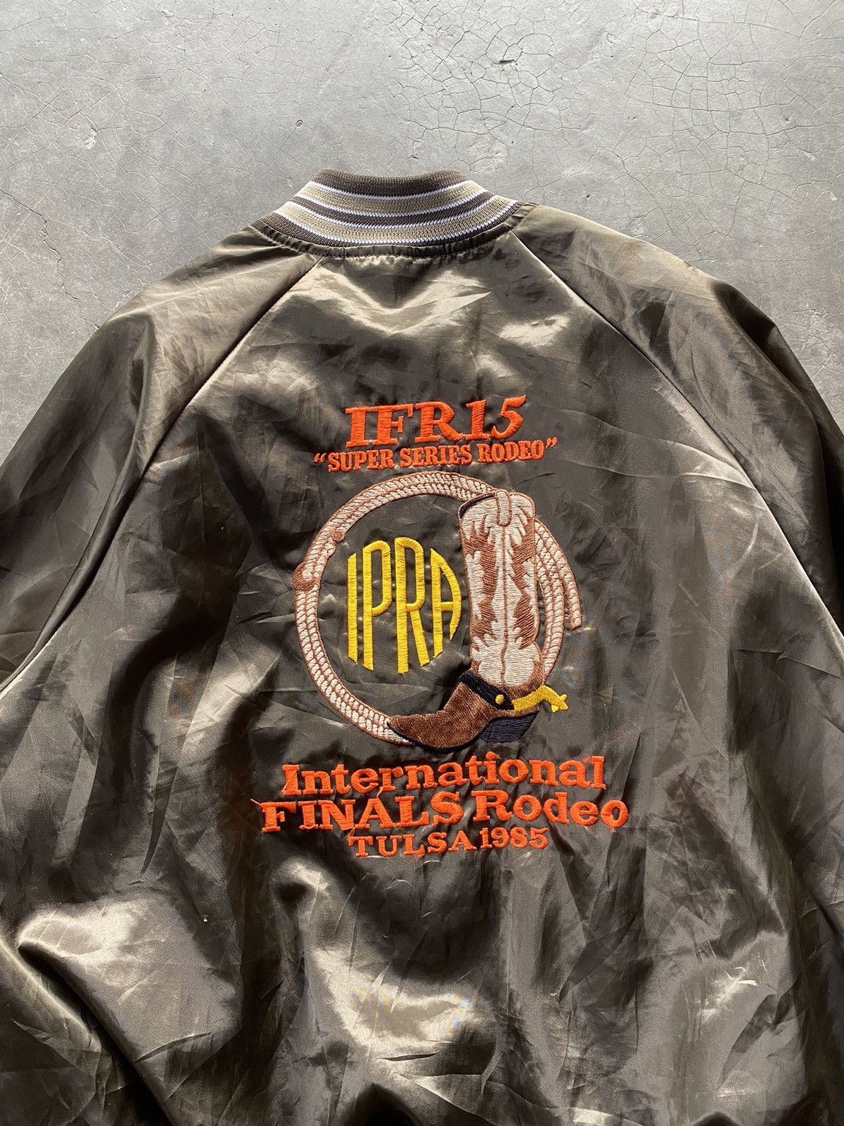 Vintage Vintage 80’s Varsity Jacket Size US XL / EU 56 / 4 - 2 Thumbnail