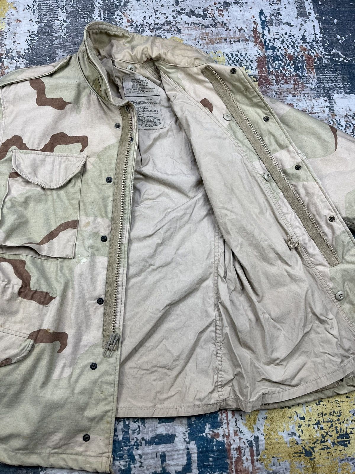 Vintage Vintage 80s M-65 Class 4 Dessert Camouflage Jackets Size US S / EU 44-46 / 1 - 11 Thumbnail