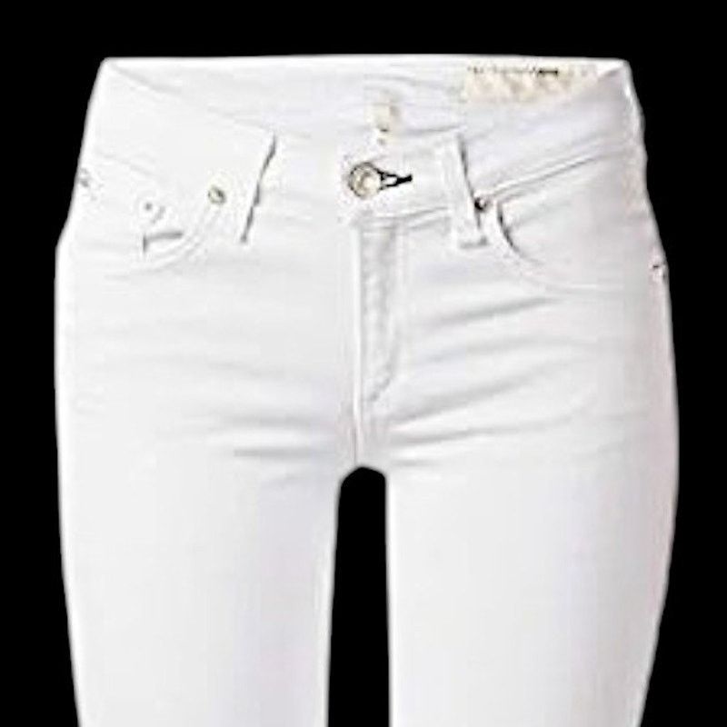 Rag & Bone Rag & Bone White Jeans | Size 24 Size 25" / US 0 / IT 36 - 2 Thumbnail
