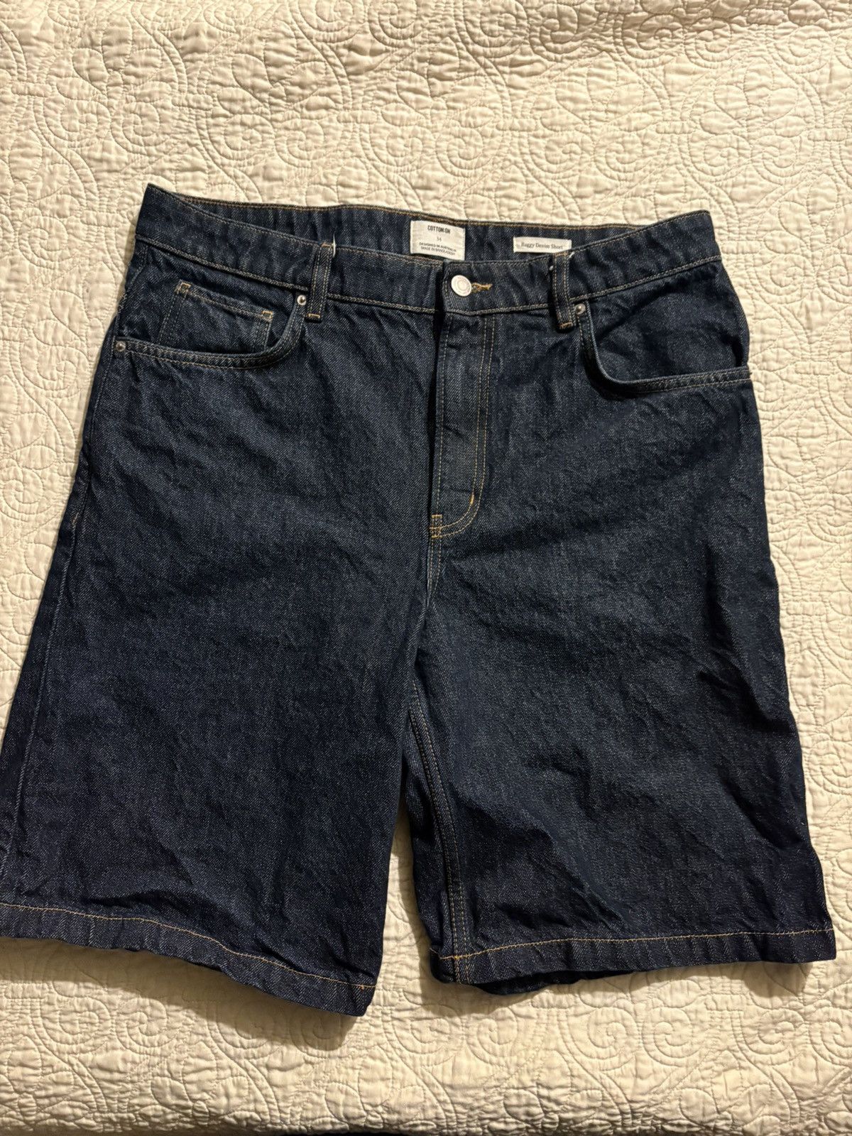 Cotton On Baggy denim shorts Size US 34 / EU 50 - 4 Thumbnail