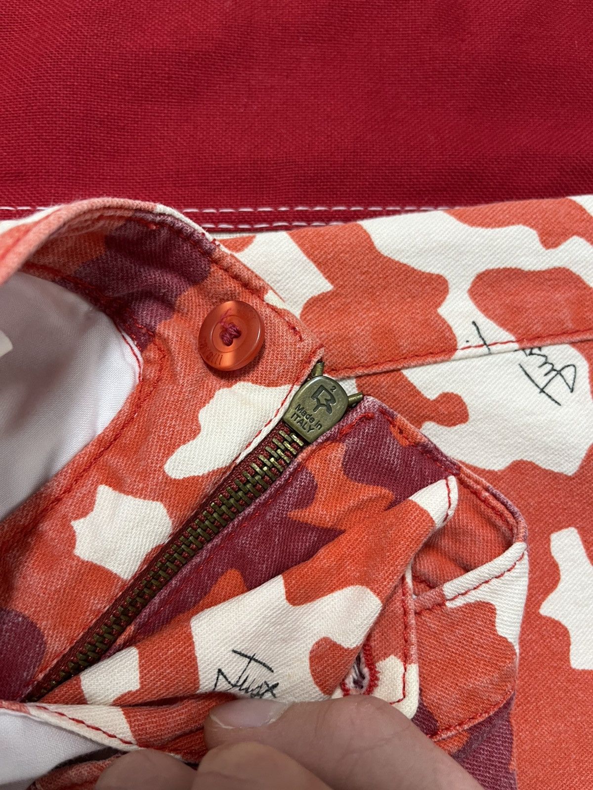 Just Cavalli Vintage Just Cavalli Camouflage Skinny Jeans Statement Piece Size 26" / US 2 / IT 38 - 8 Thumbnail