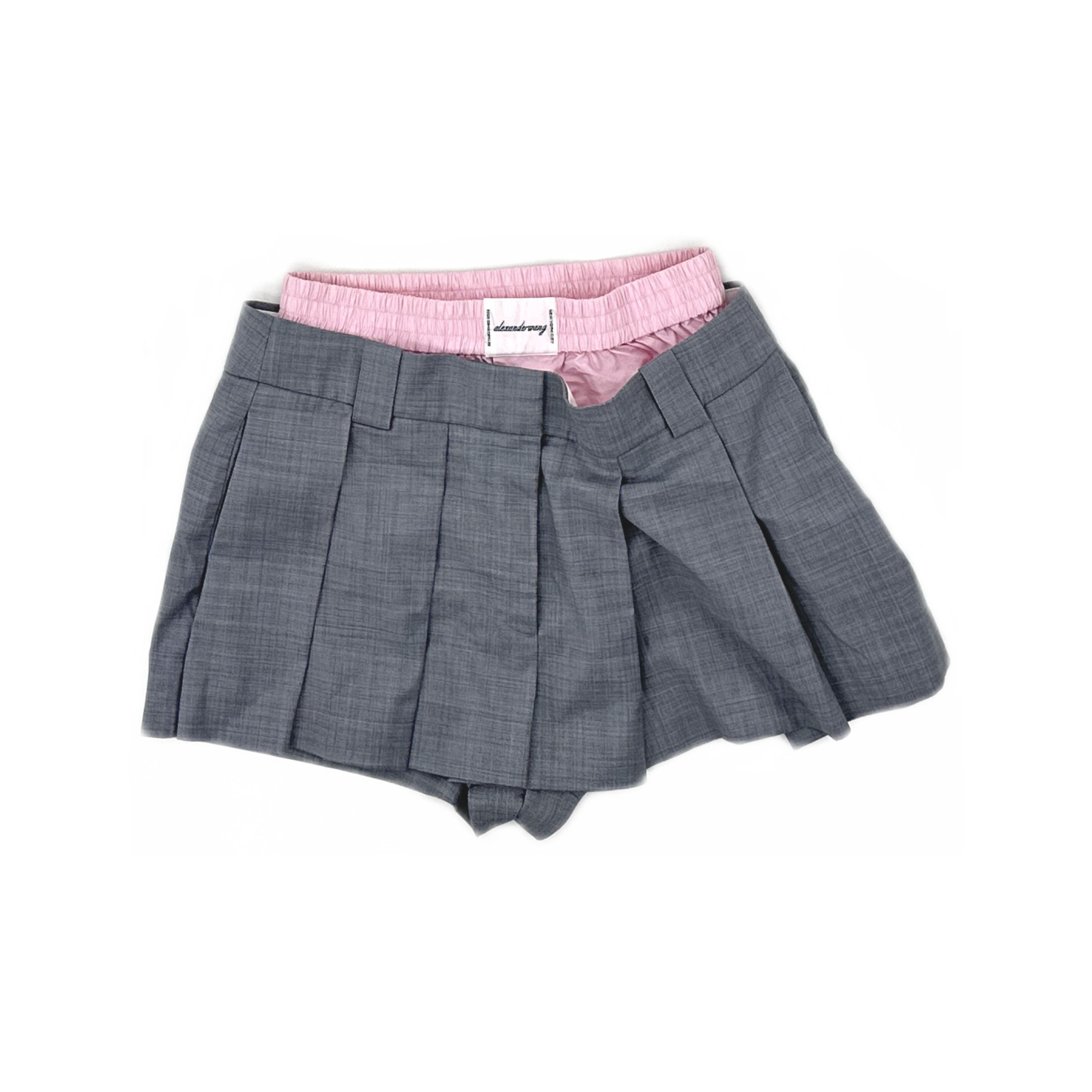 Alexander Wang Alexander Wang Layered Waist Shorts Size 0 Size 25" / US 0 / IT 36 - 1 Thumbnail