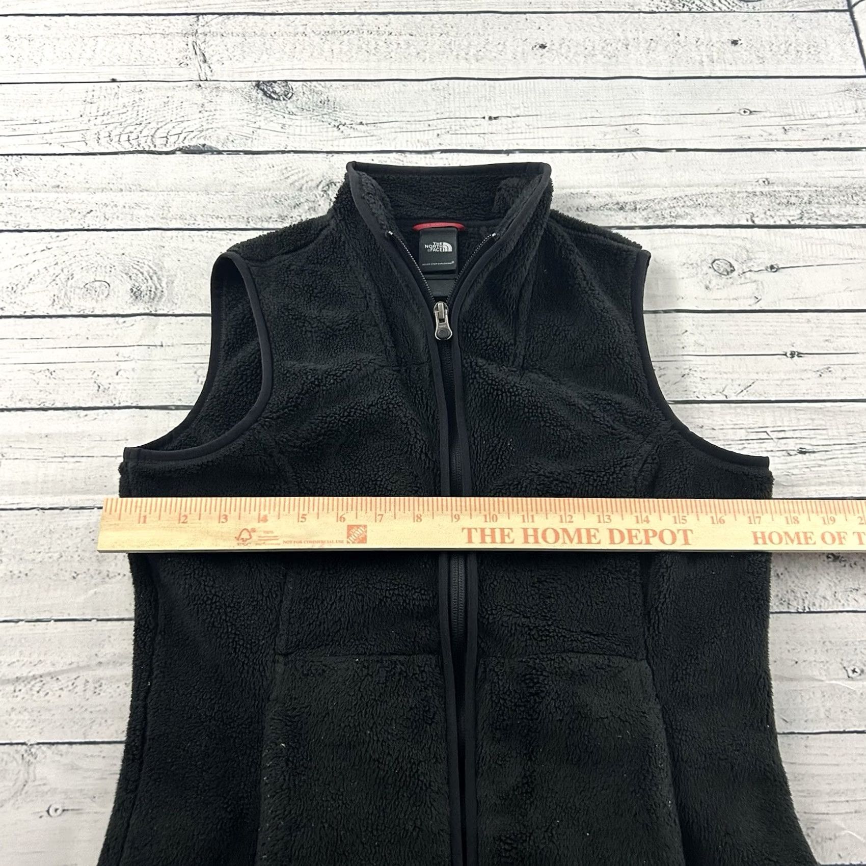 The North Face The North Face Fleece Full Zip Vest Women’s Small Black Size S / US 4 / IT 40 - 5 Thumbnail