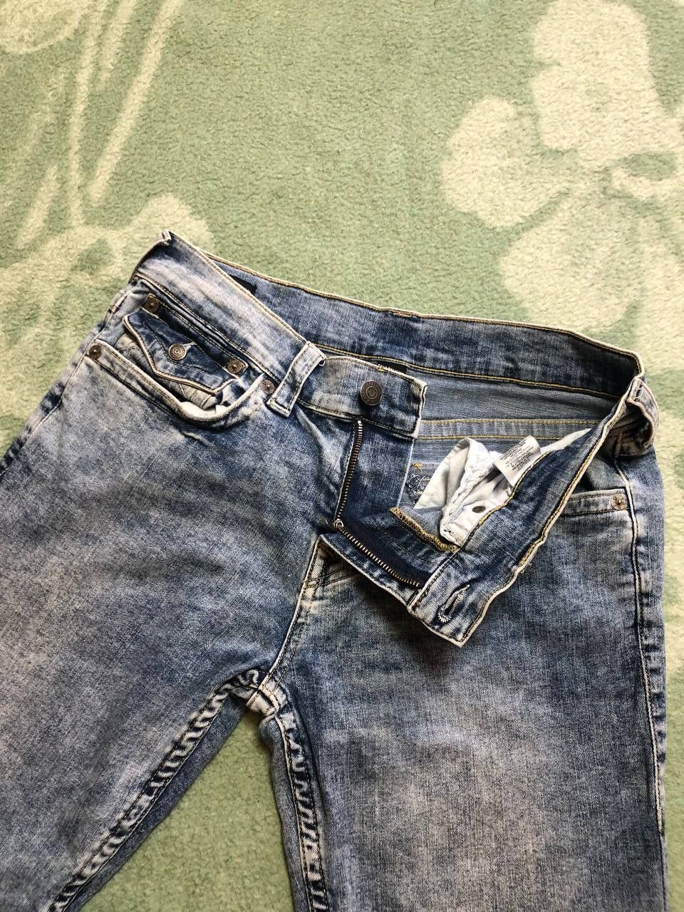 True Religion Streetwear Denim Shorts Y2K True Religion Logo Vintage Size US 32 / EU 48 - 10 Thumbnail