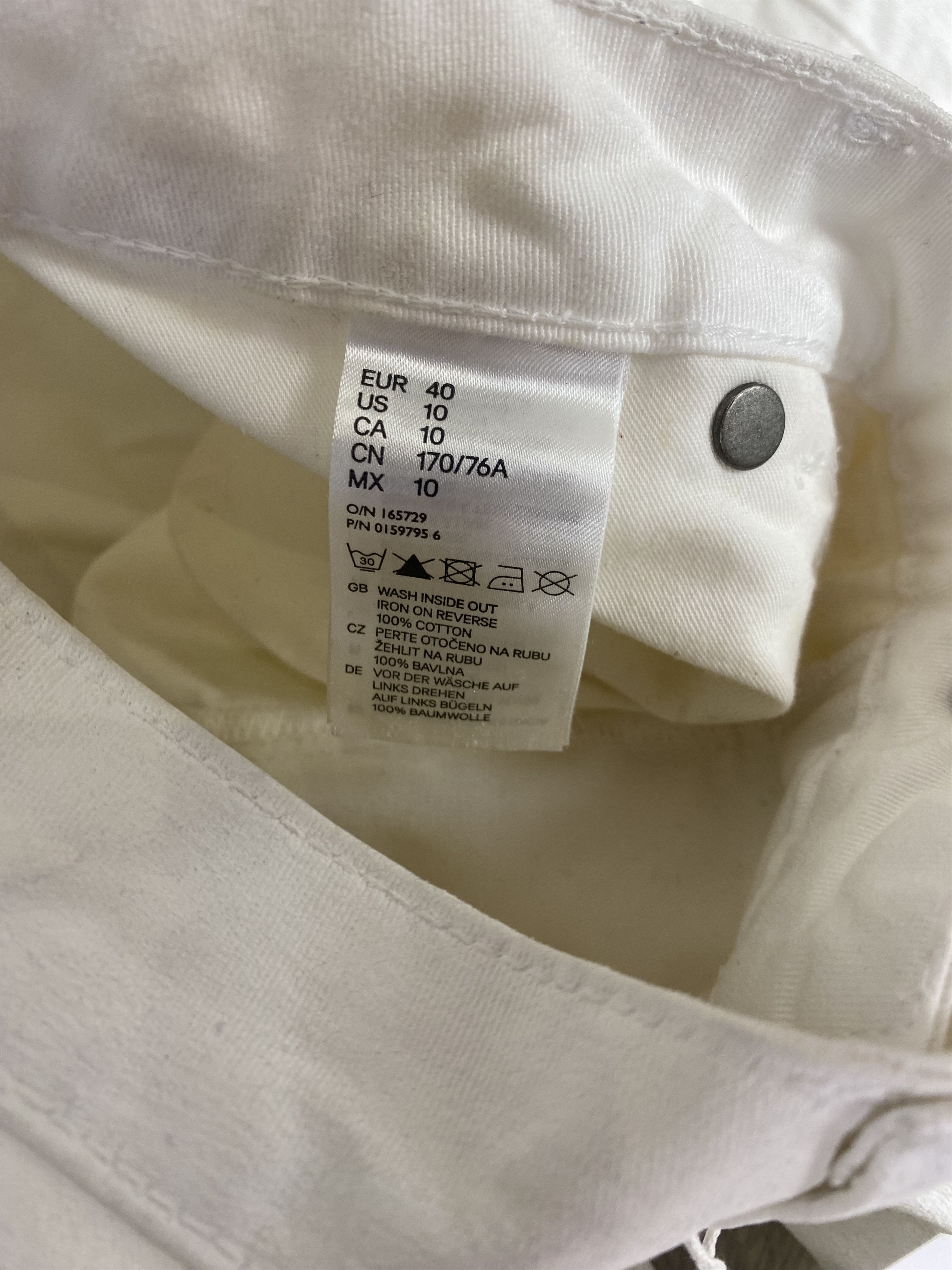 H&M × Maison Margiela Maison Margiela Rare Painted Slim Jeans Size 27" / US 4 / IT 40 - 7 Thumbnail