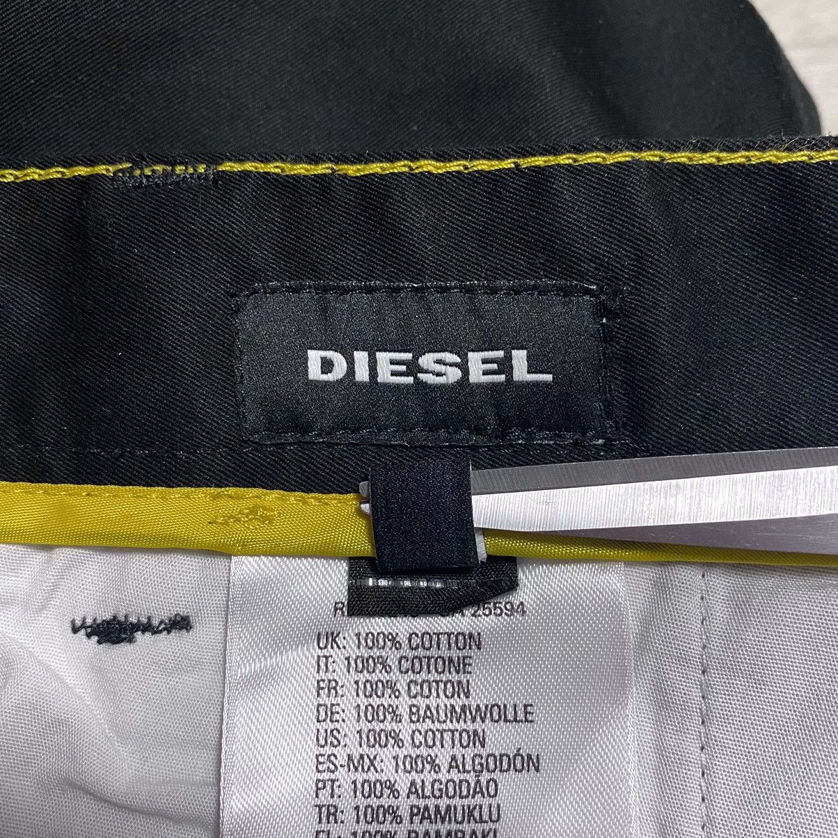 Diesel Diesel Black Cotton Chino Casual Pants Trousers Formal Size US 34 / EU 50 - 23 Thumbnail