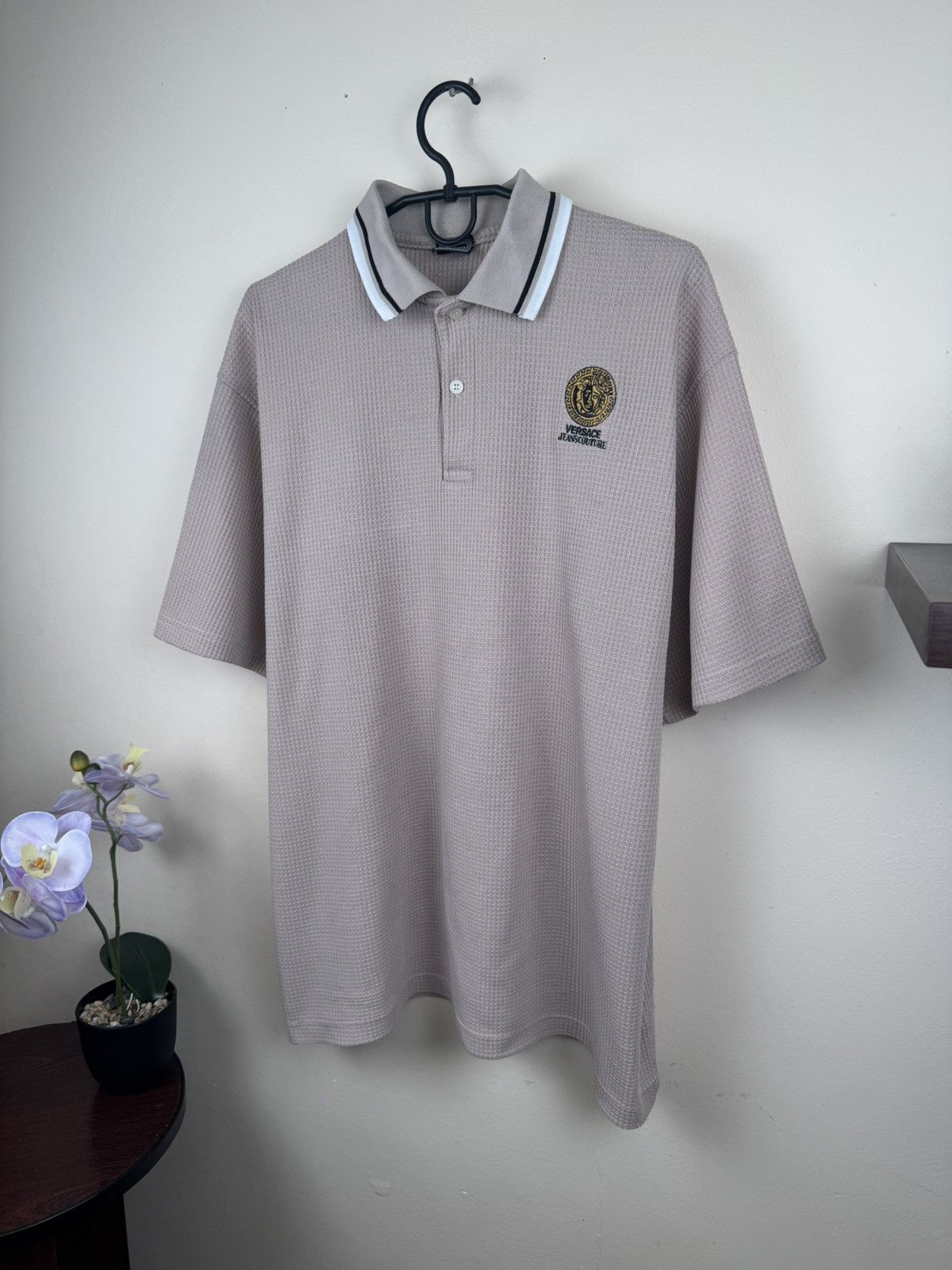 Versace Jeans Couture Vintage Versace Jeans Couture Polo T shirt L Men’s Luxury Size US L / EU 52-54 / 3 - 6 Thumbnail
