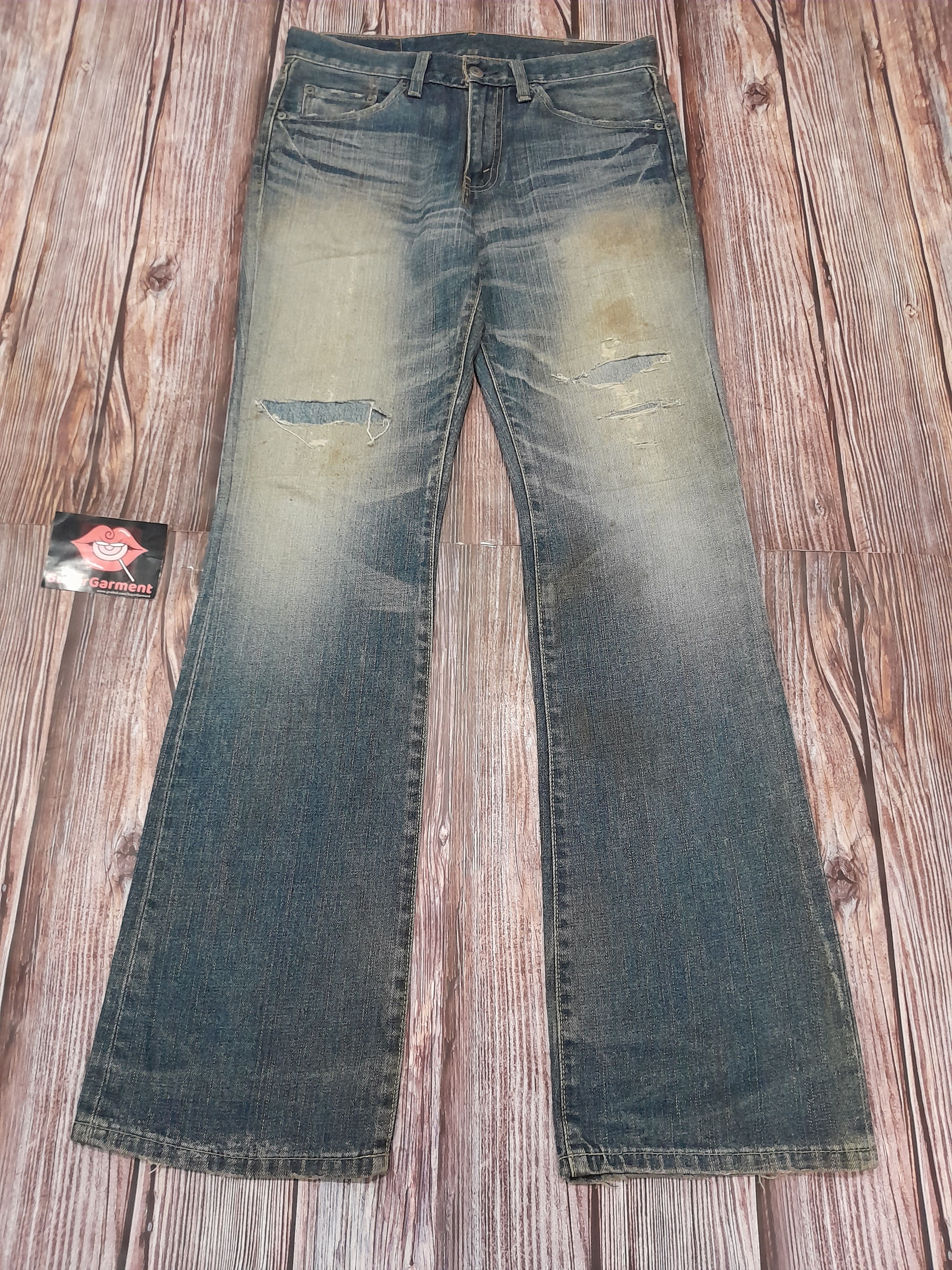 Levi's Levis 517 Jeans Bootcut Distressed Vintage Size US 31 - 1 Thumbnail