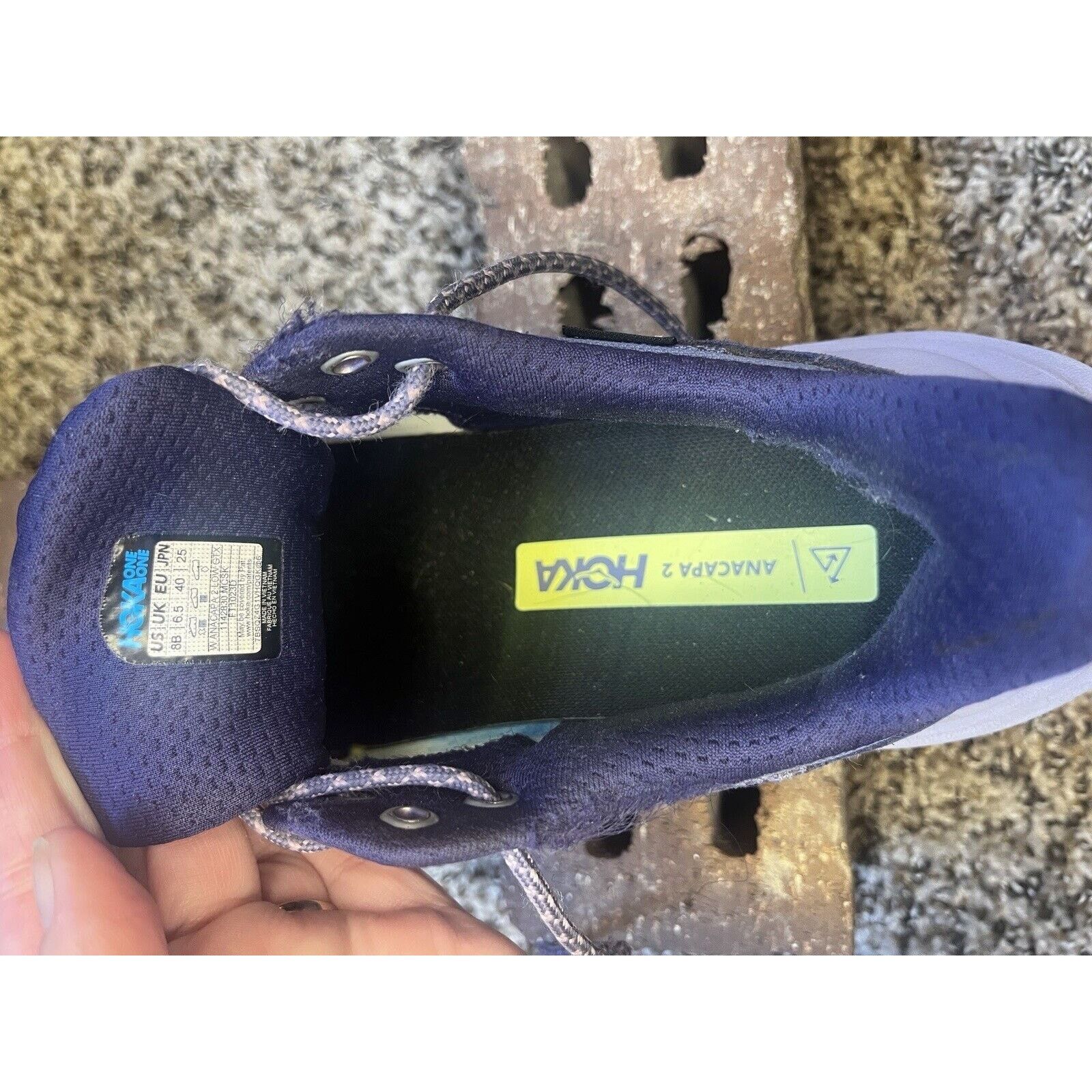 Hoka HOKA One ANACAPA 2 Low GTX Hiking Running Shoes Women Sz 8B Size US 8 / IT 38 - 7 Thumbnail